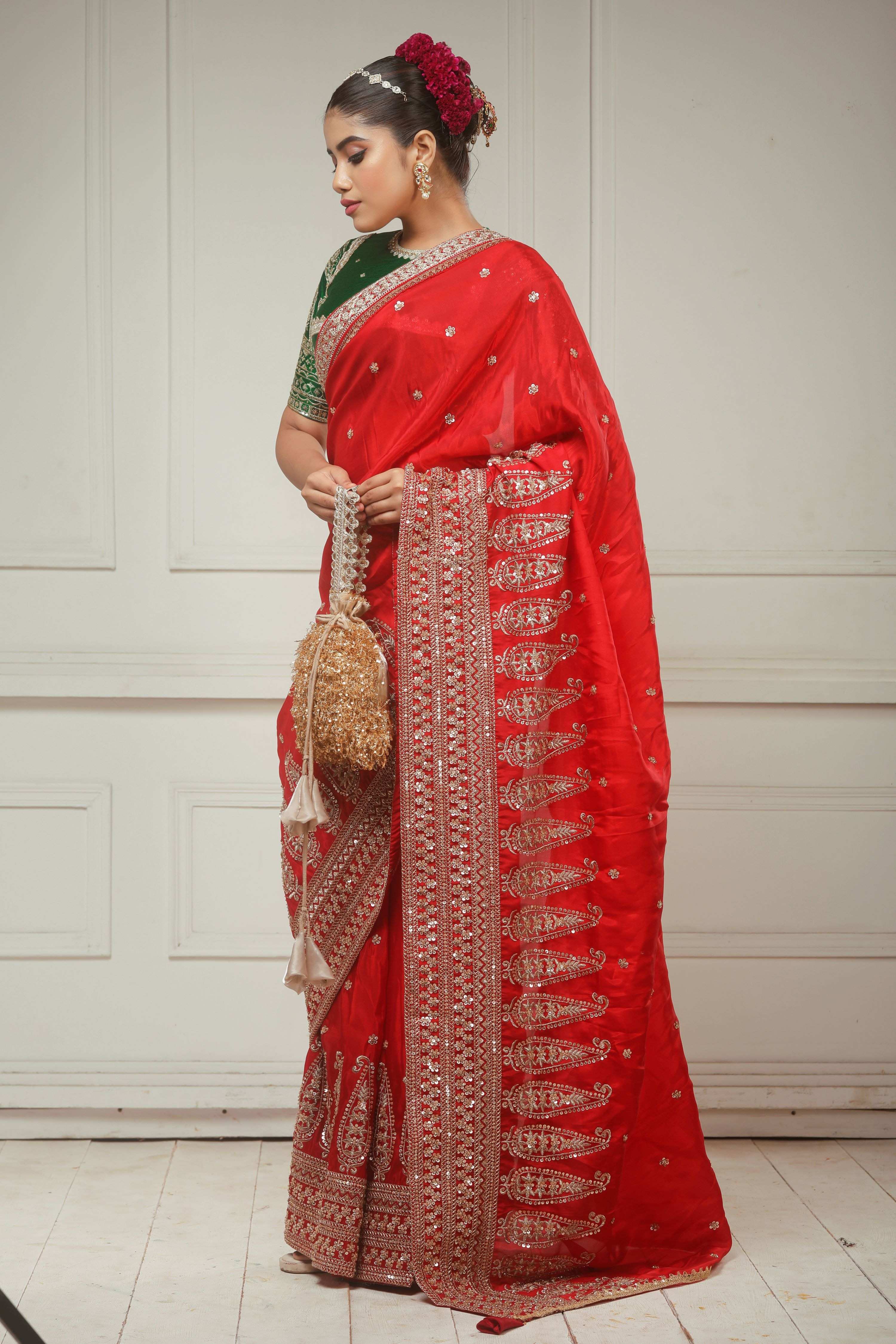SCARLET LUXE SAREE