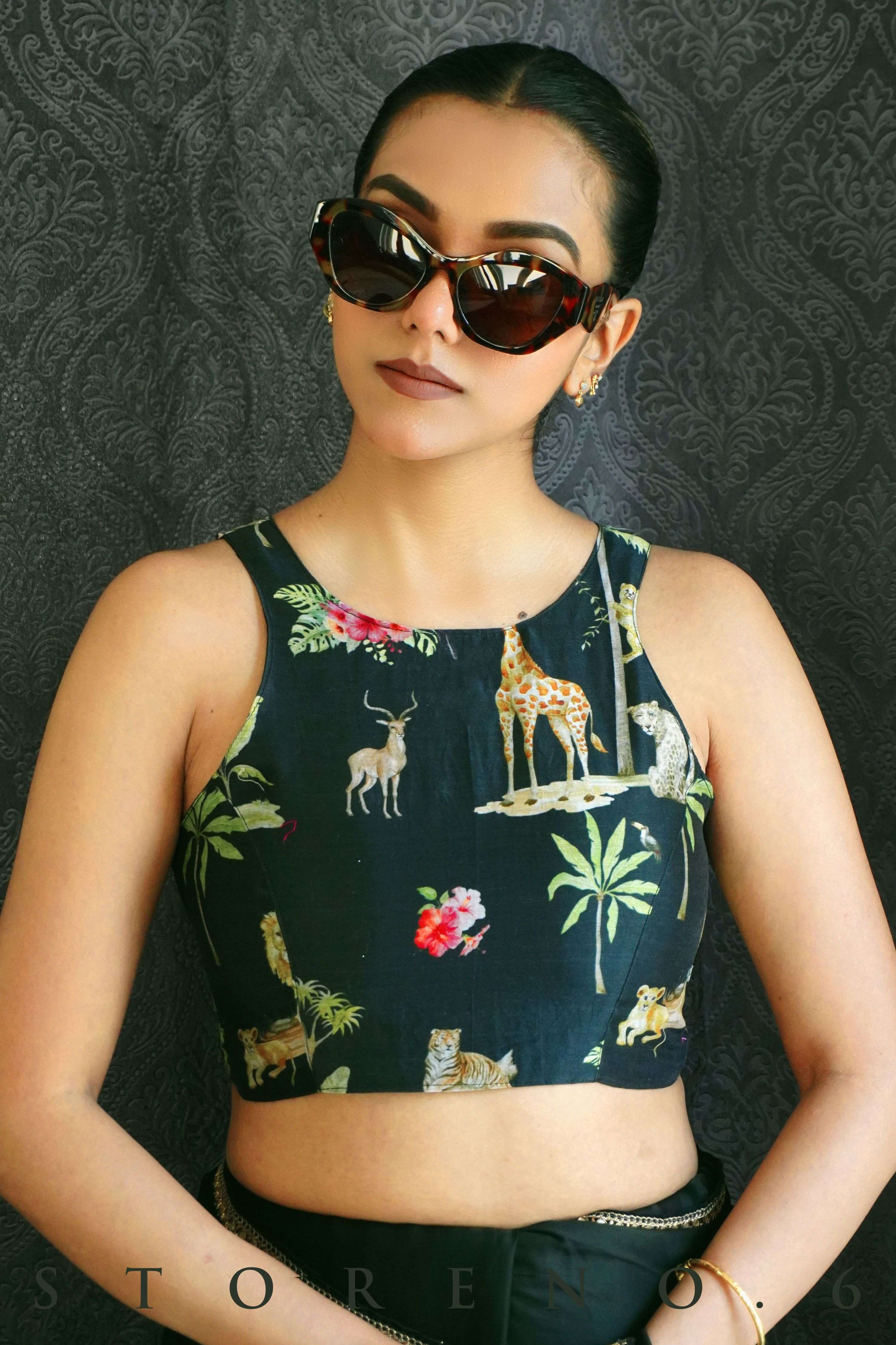 BLACK WIDOW BLOUSE