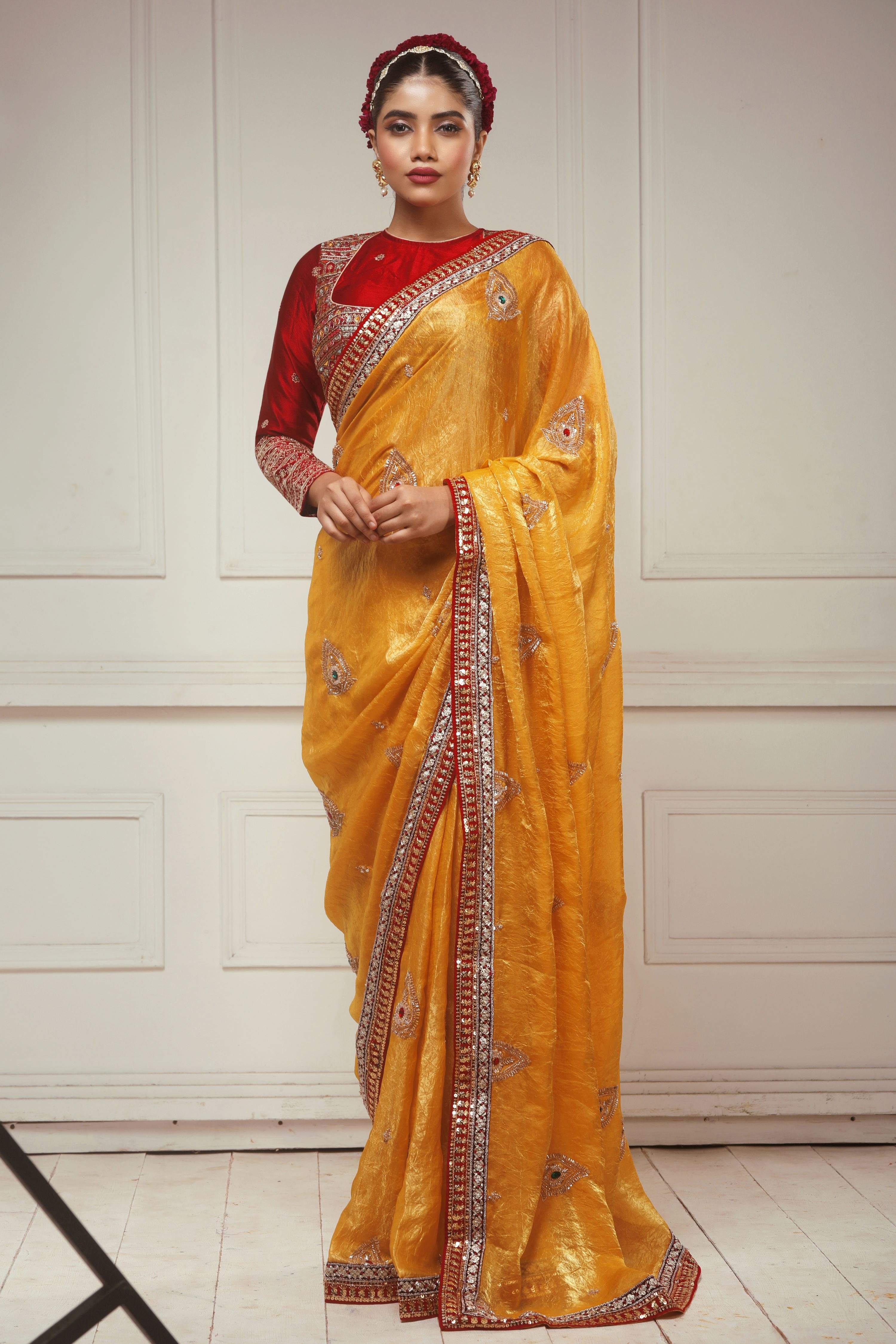 KUNDAN KATHA SAREE