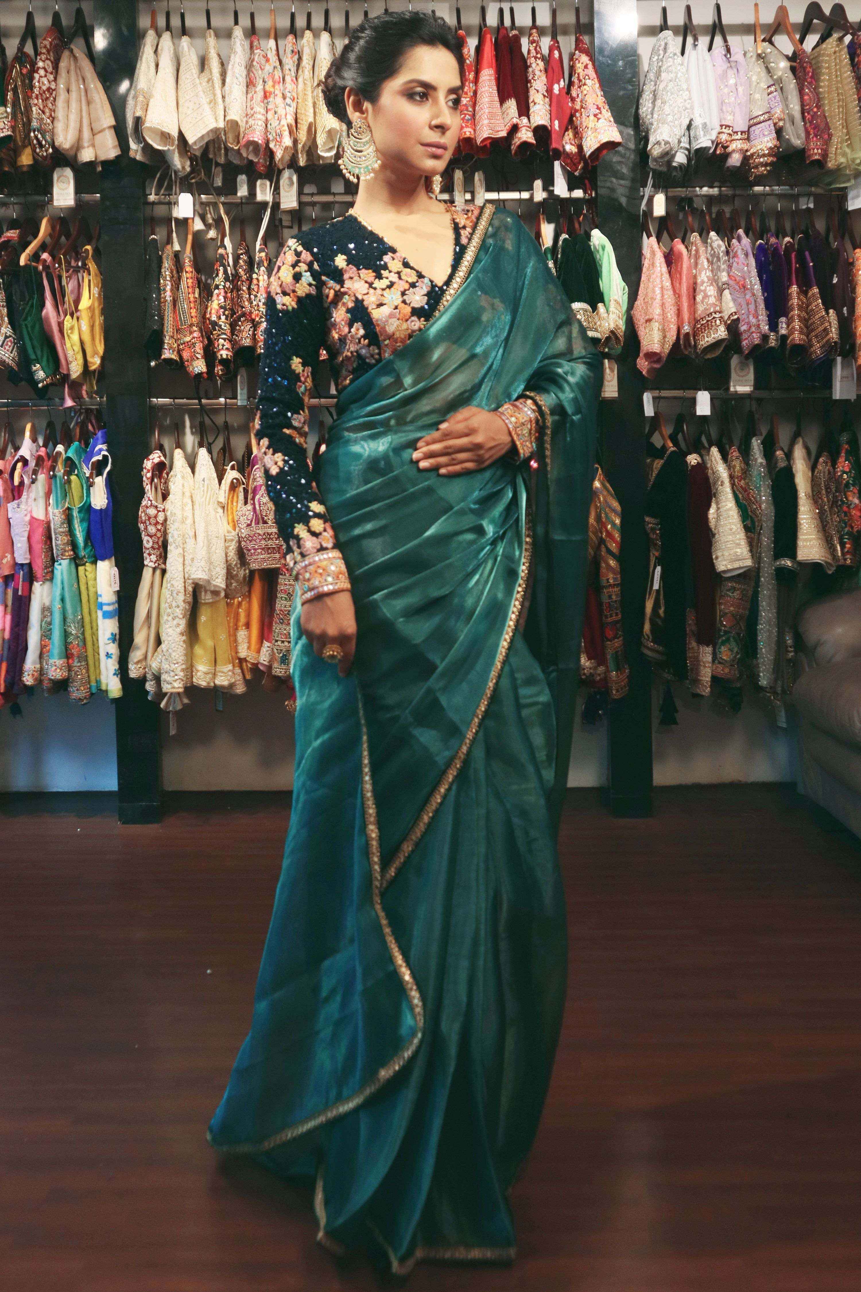 THE SAPPHIRE AFFAIR SAREE