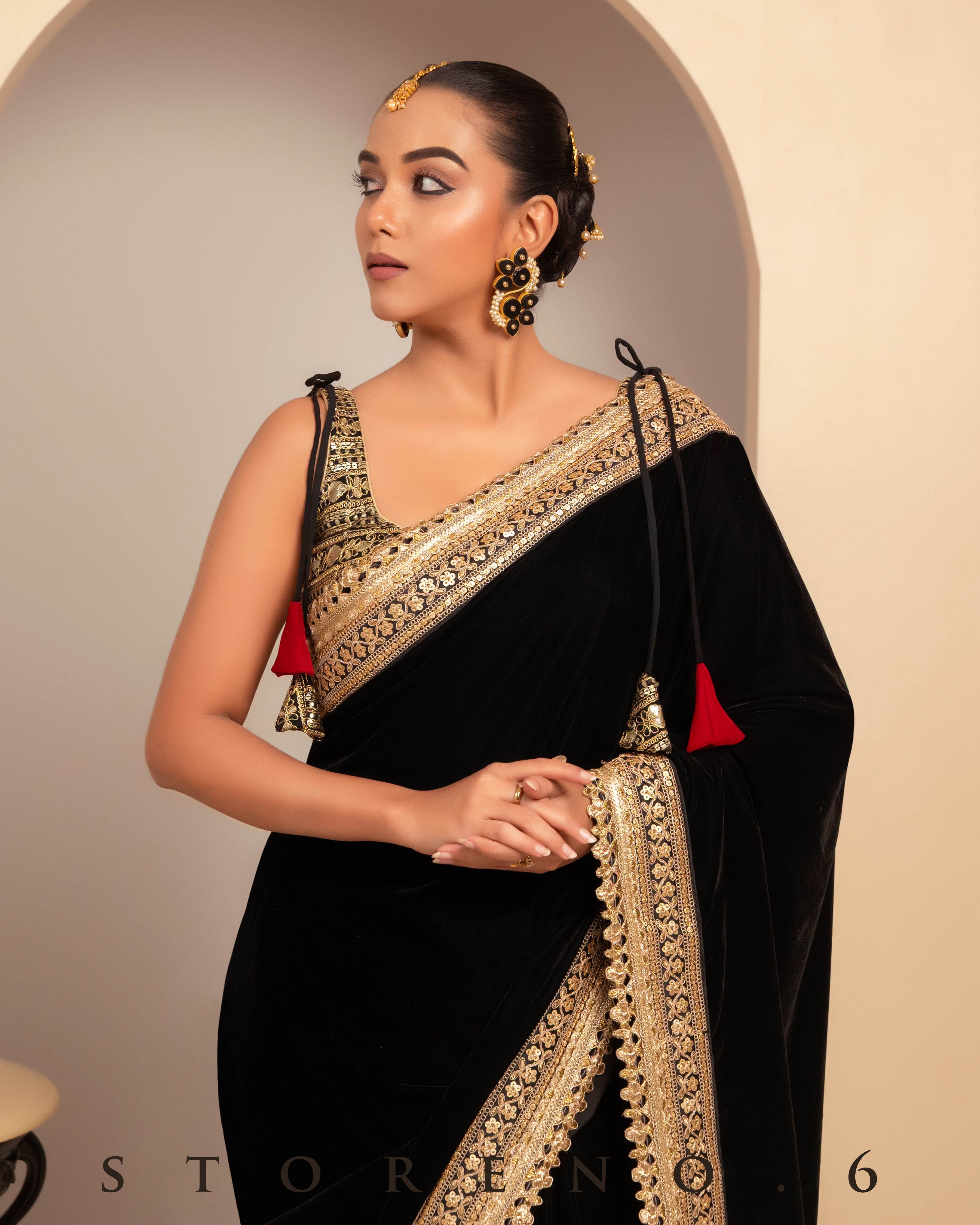 DYNAMIC DARLING SAREE WITH LYRICAL LULU BLOUSE