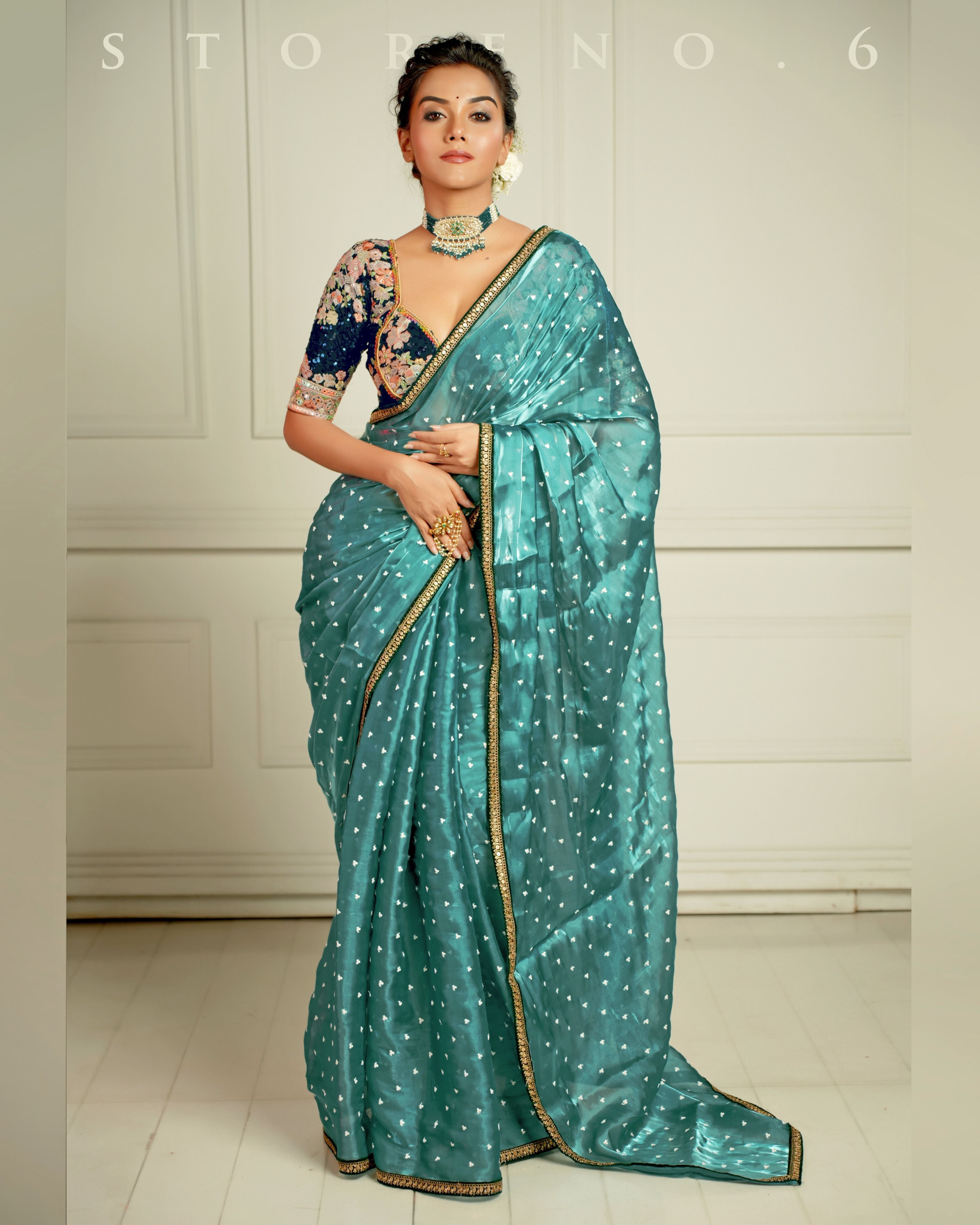 THE SAPPHIRE AFFAIR SAREE