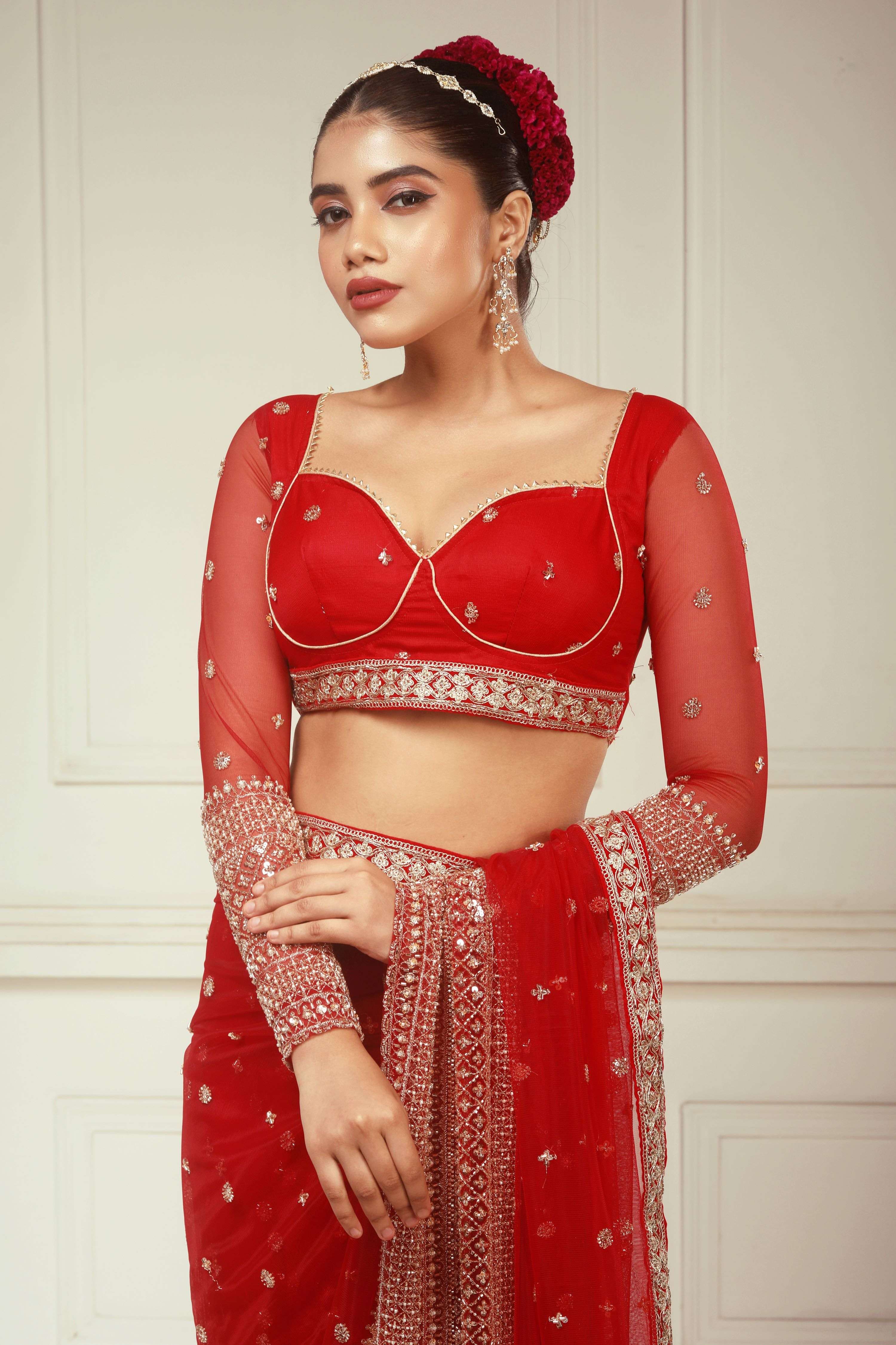 CHERRY CHANDELIER BLOUSE