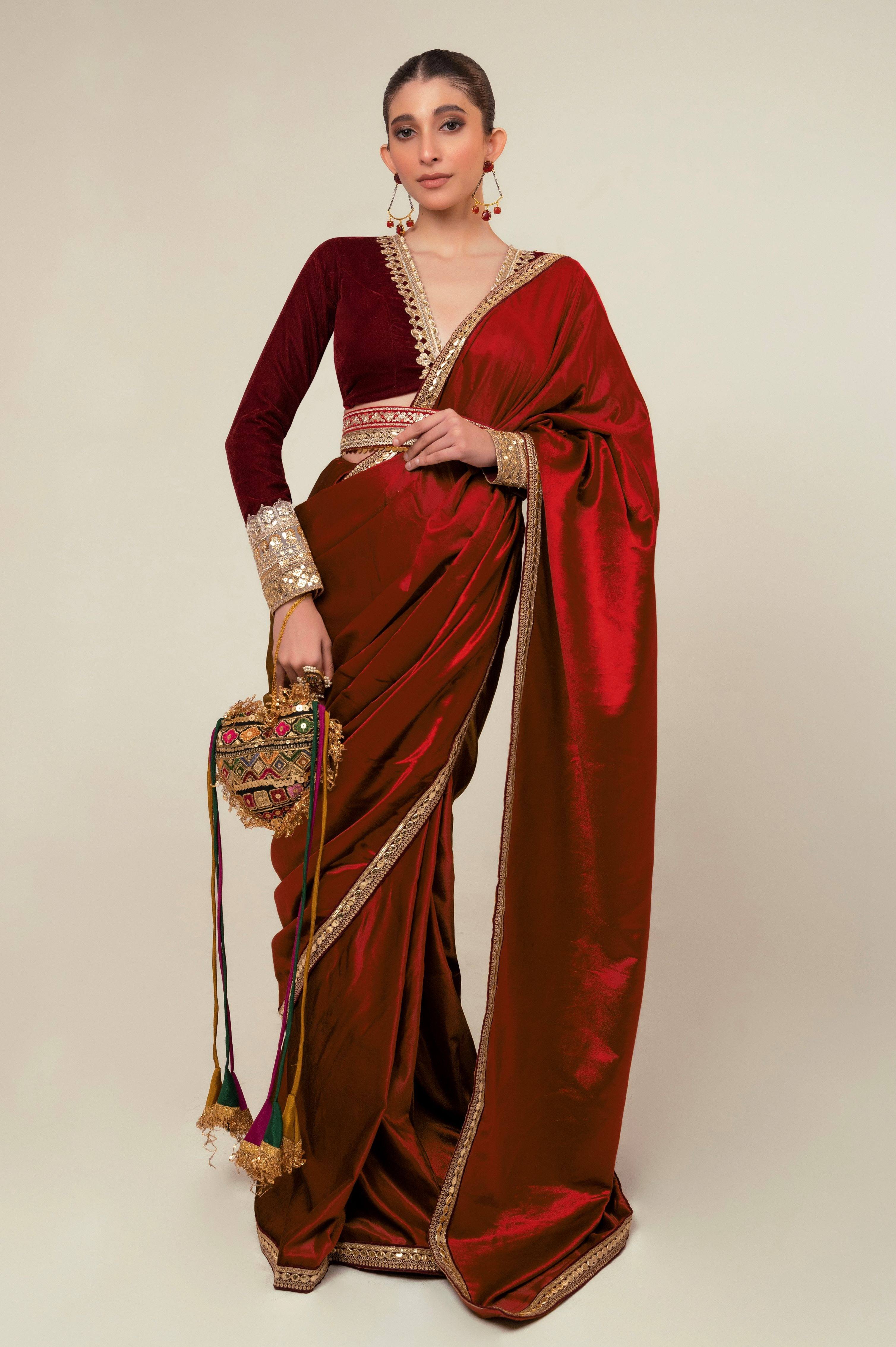 LUXE ROMANCE SAREE