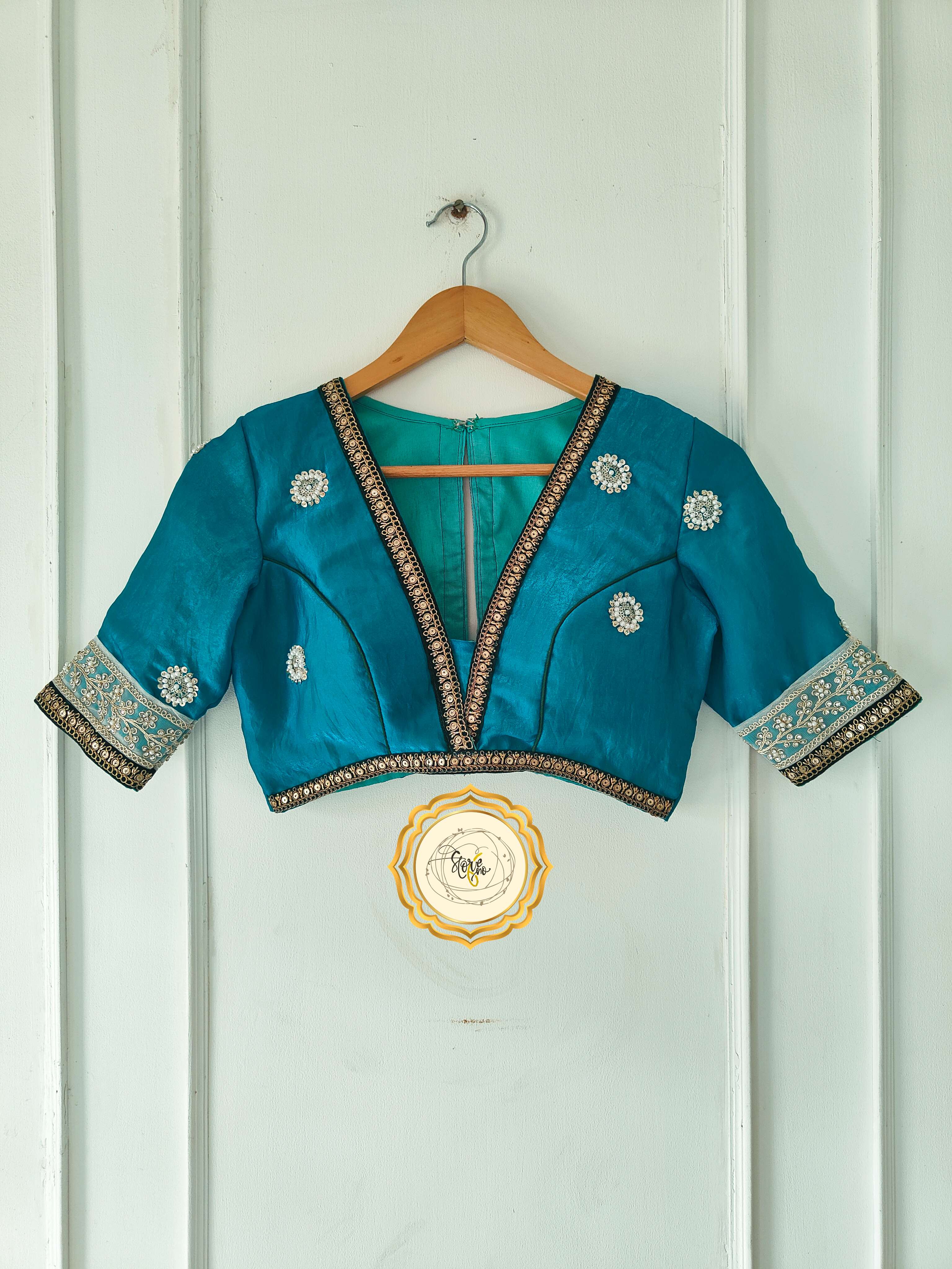 LEHER BLOUSE