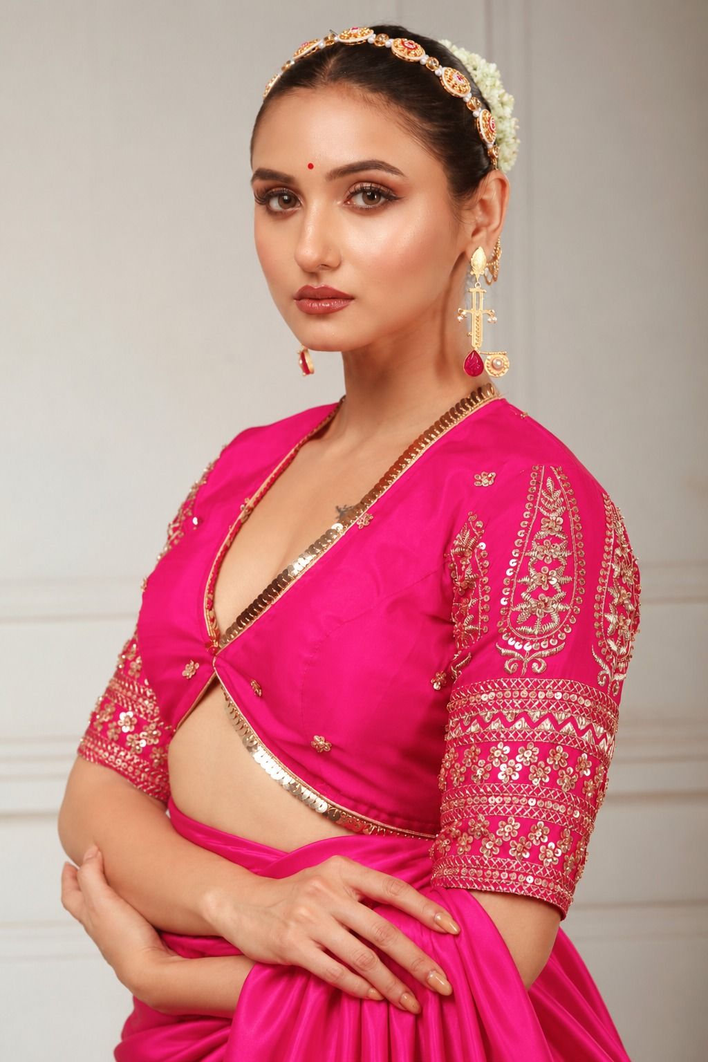 ROSE LUXE REMIX BLOUSE