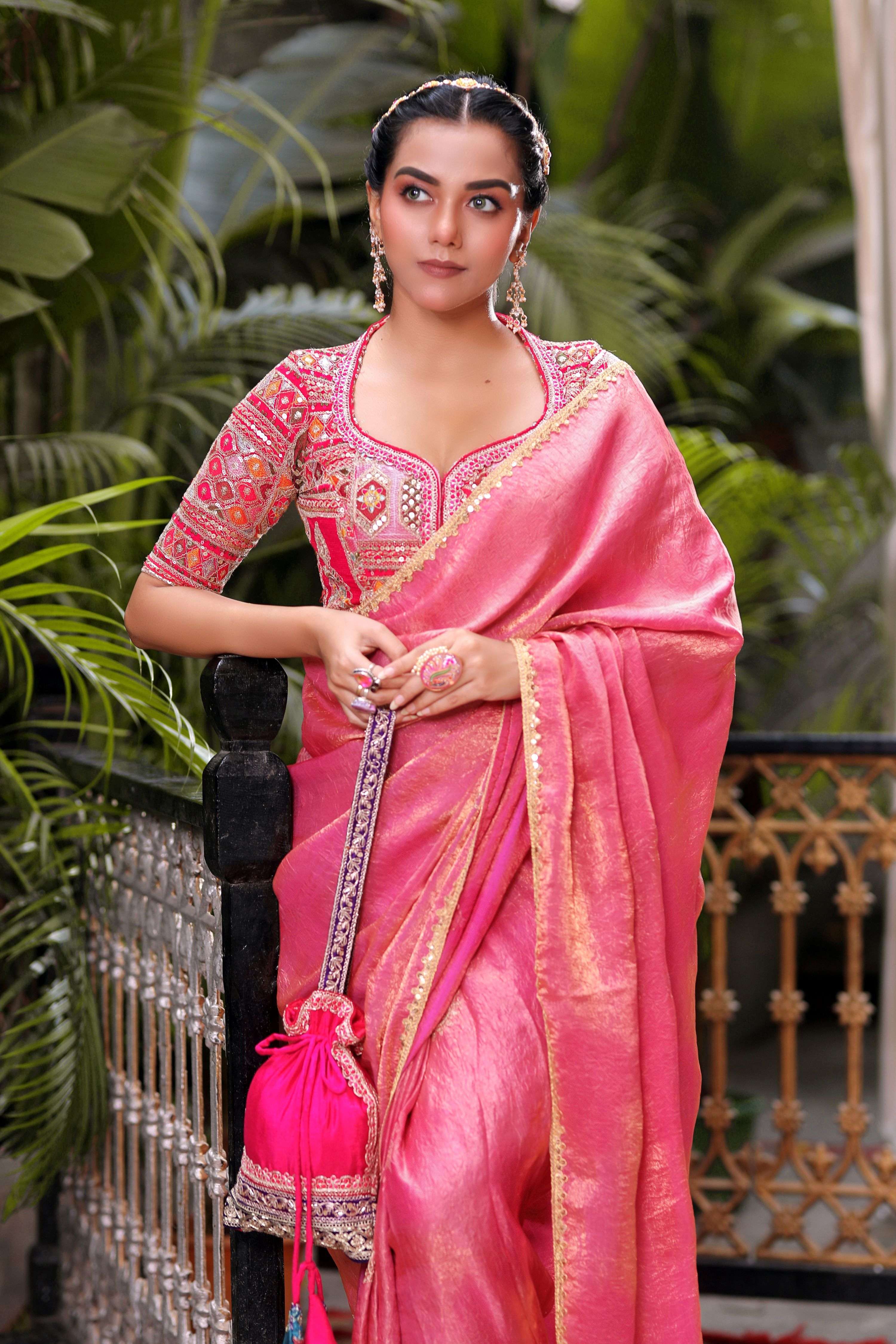 FUCHSIA FANTASY BLOUSE