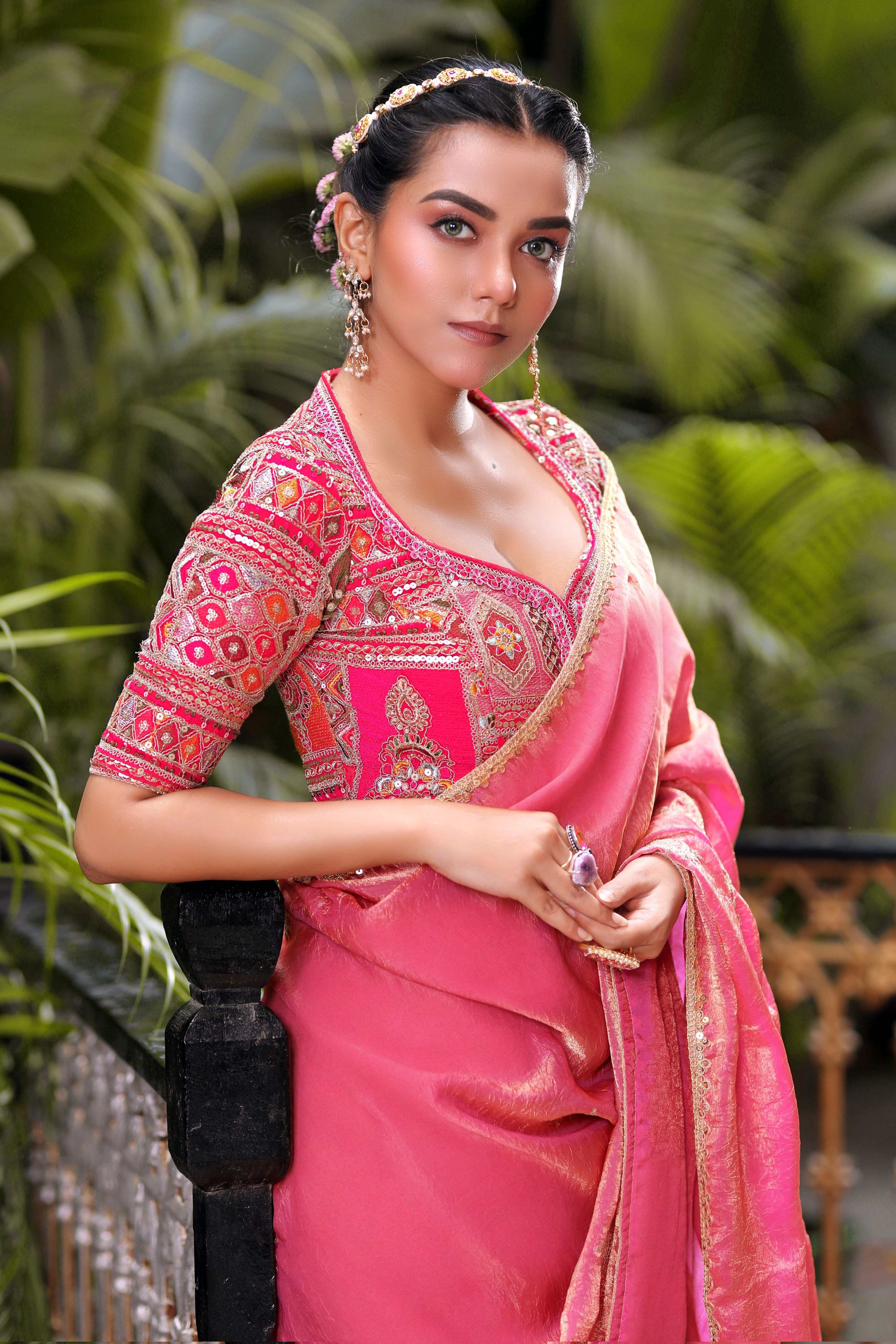 FUCHSIA FANTASY BLOUSE