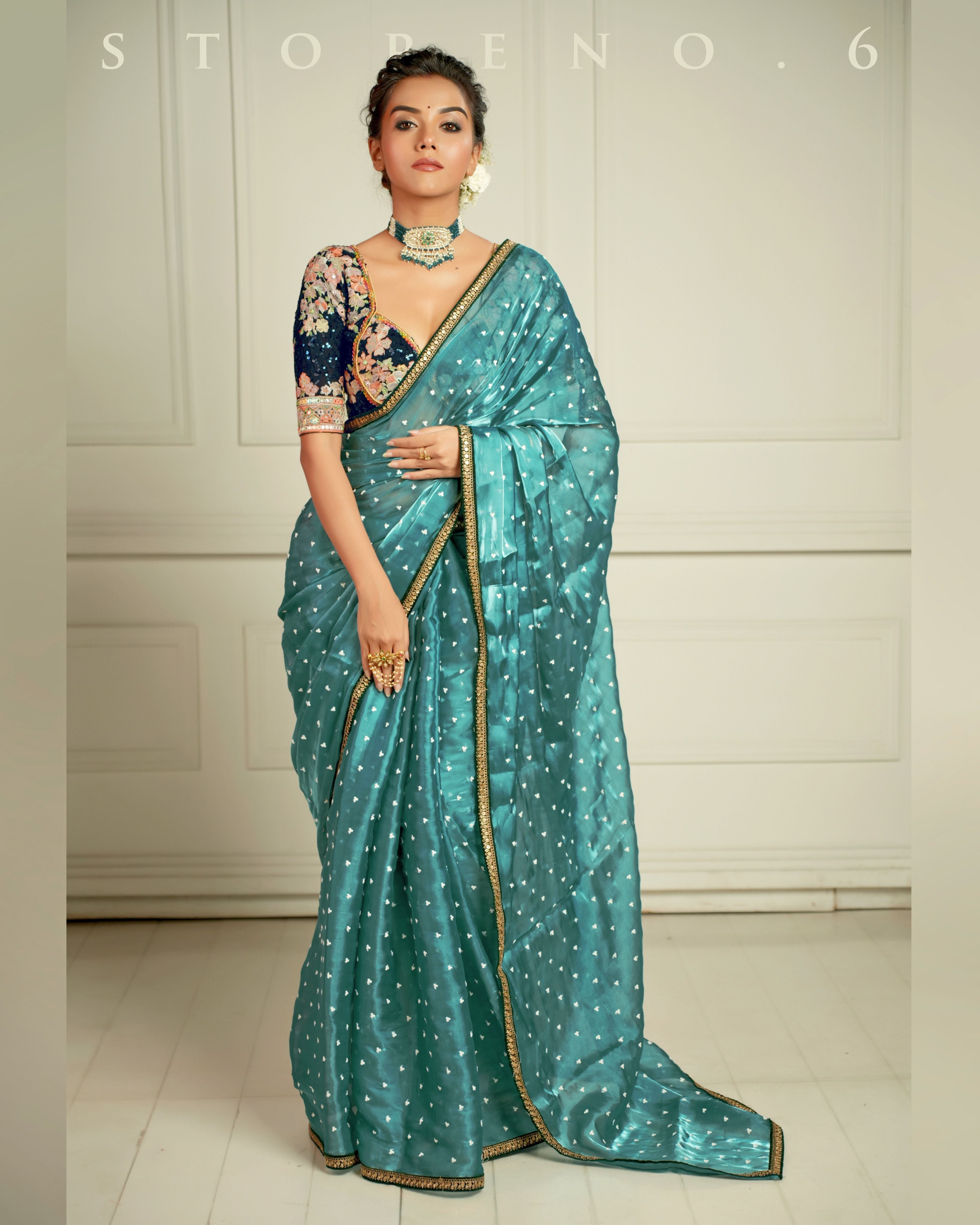 THE SAPPHIRE AFFAIR SAREE