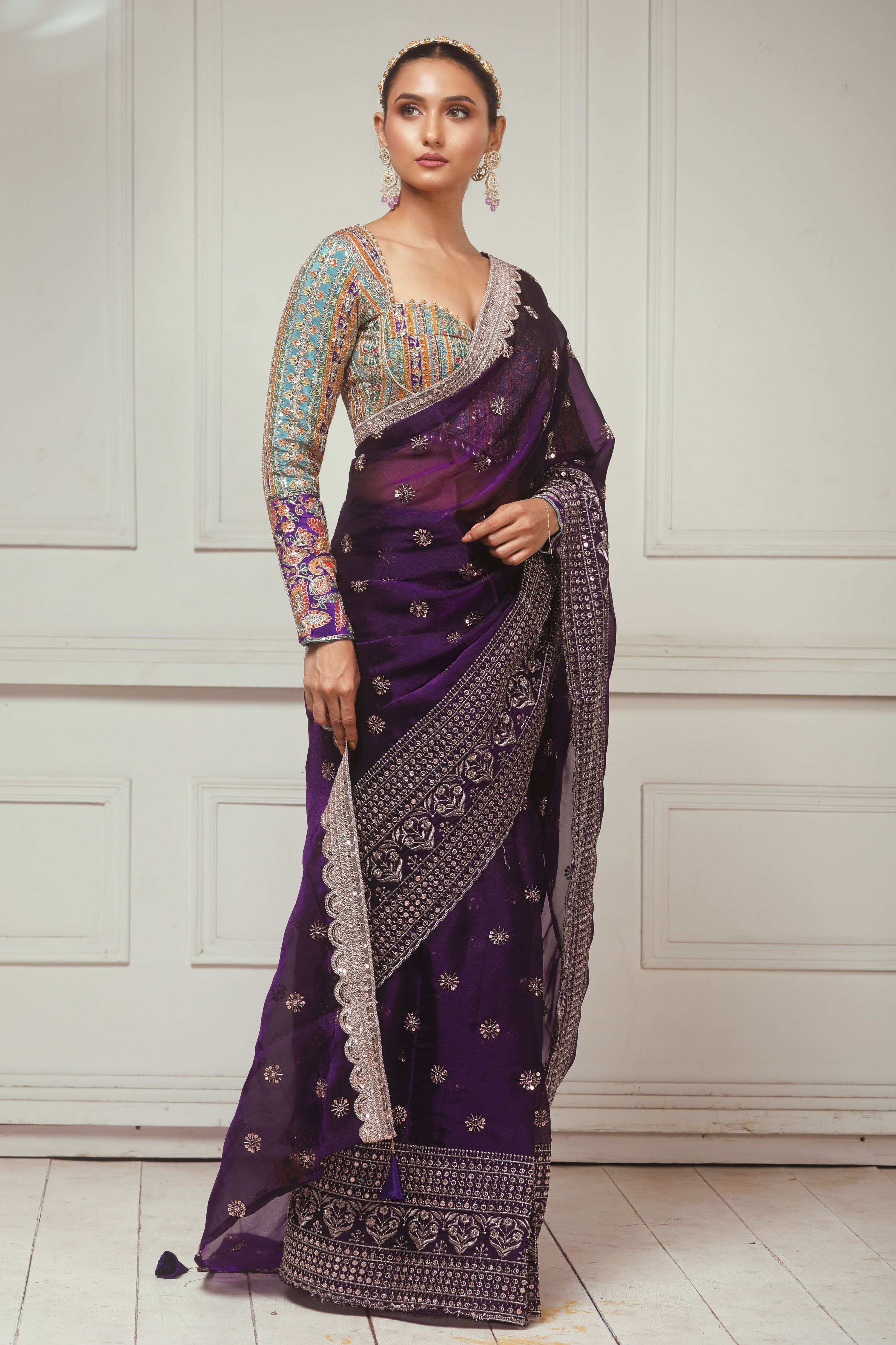 COSMIC POETRY SAREE