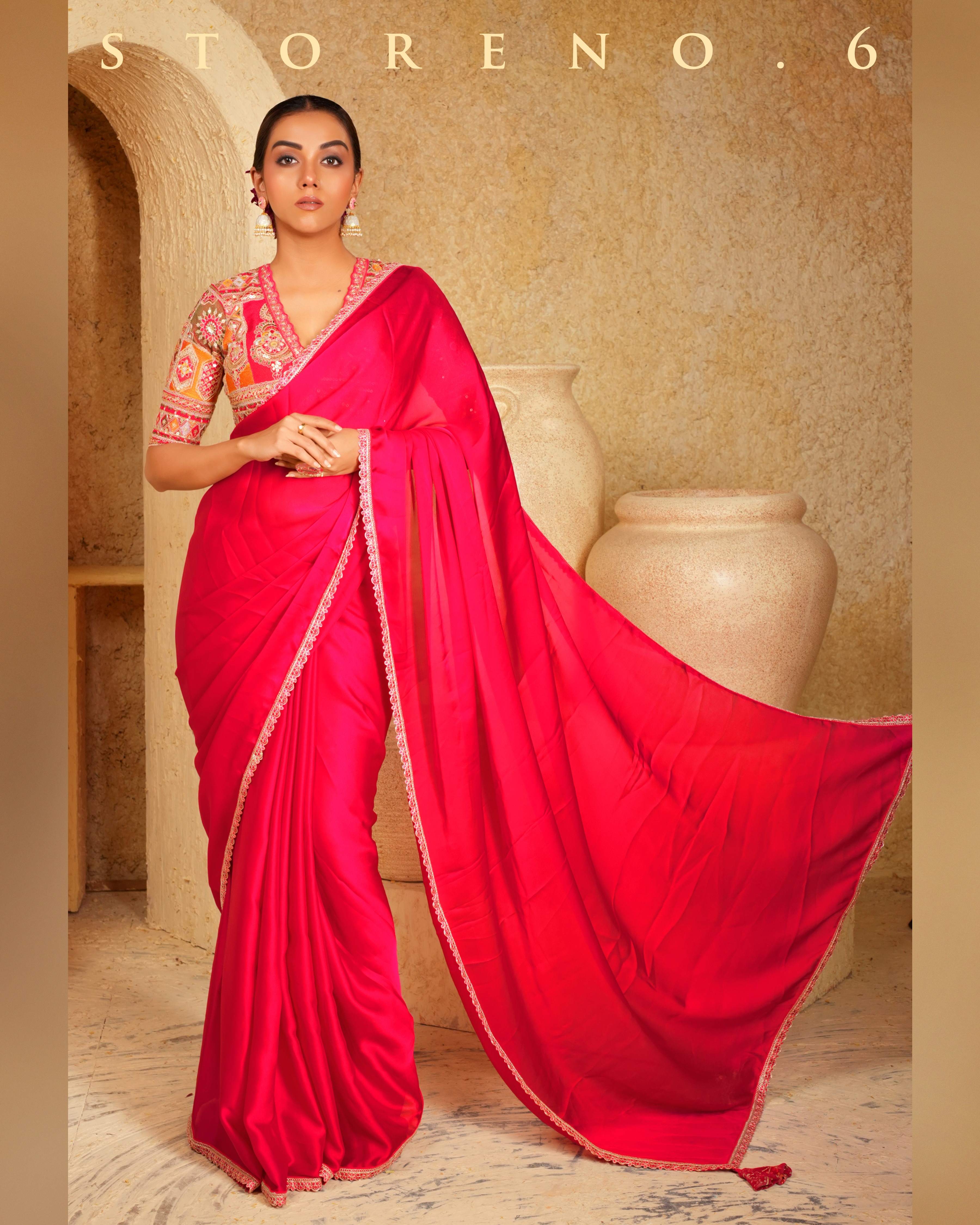 CHERRY CHARM SAREE
