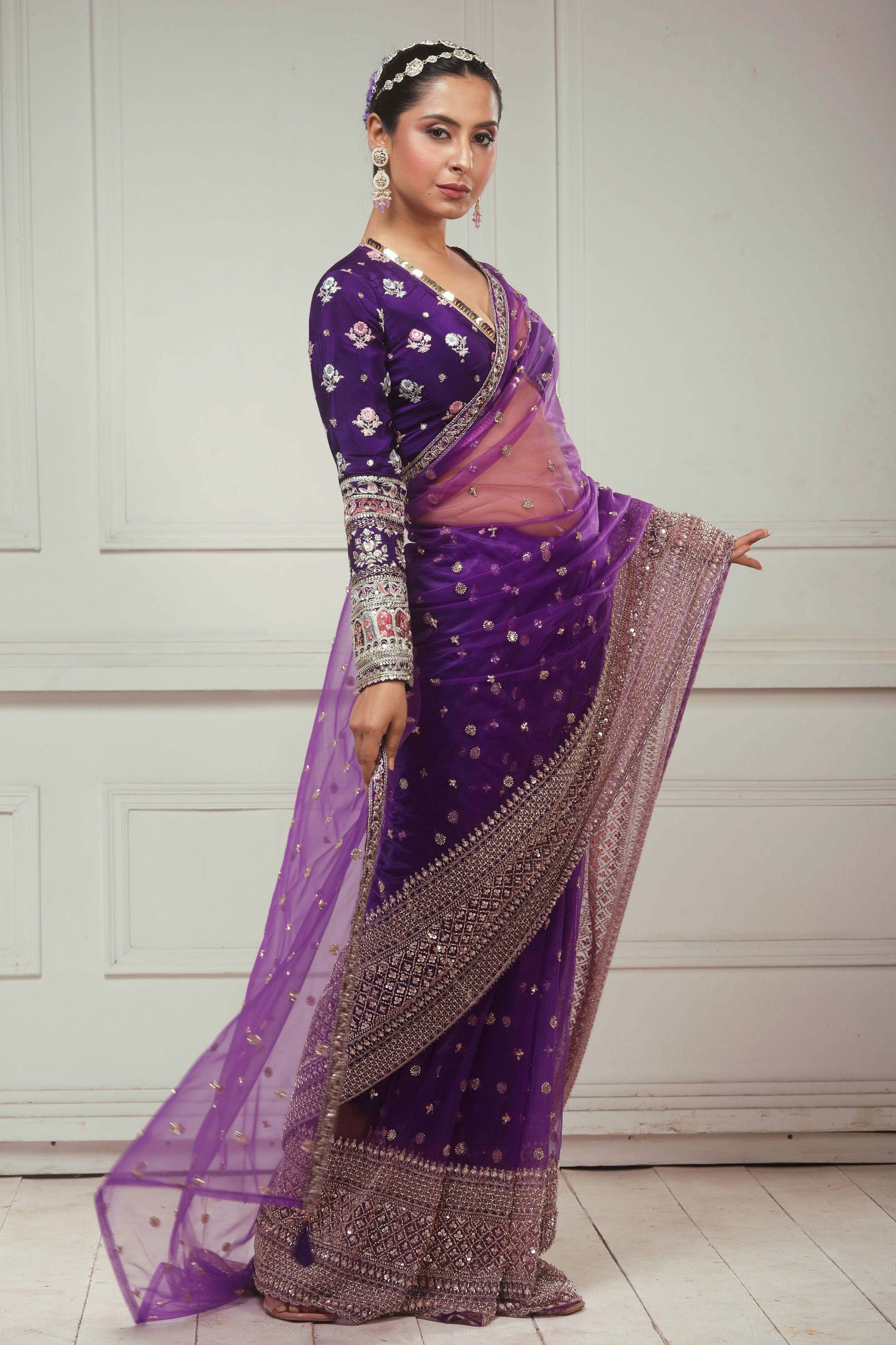 MAJESTIC CHANDELIER SAREE