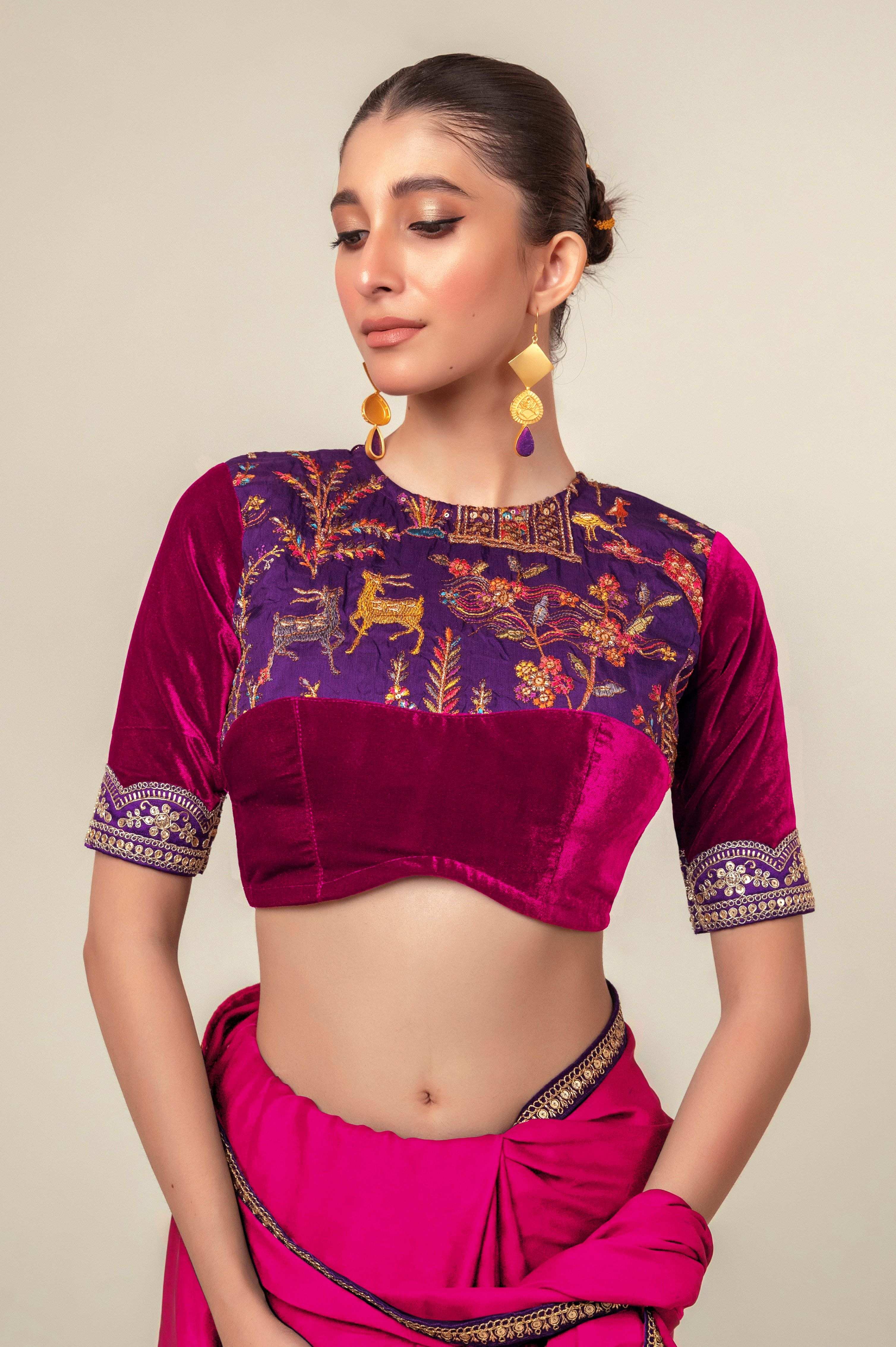 ROSY HAZE BLOUSE