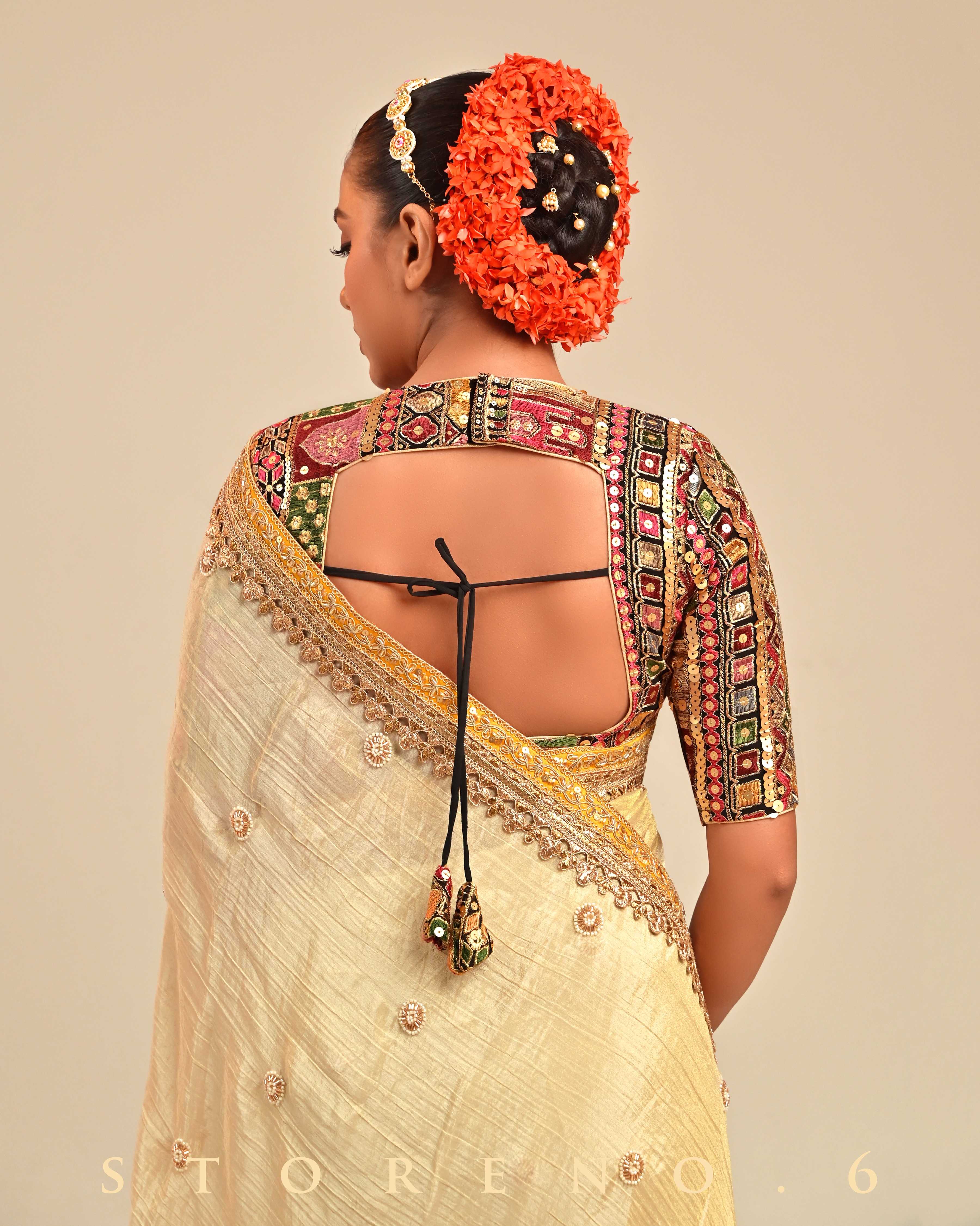 GUL KAARI SIAH EDGE BLOUSE