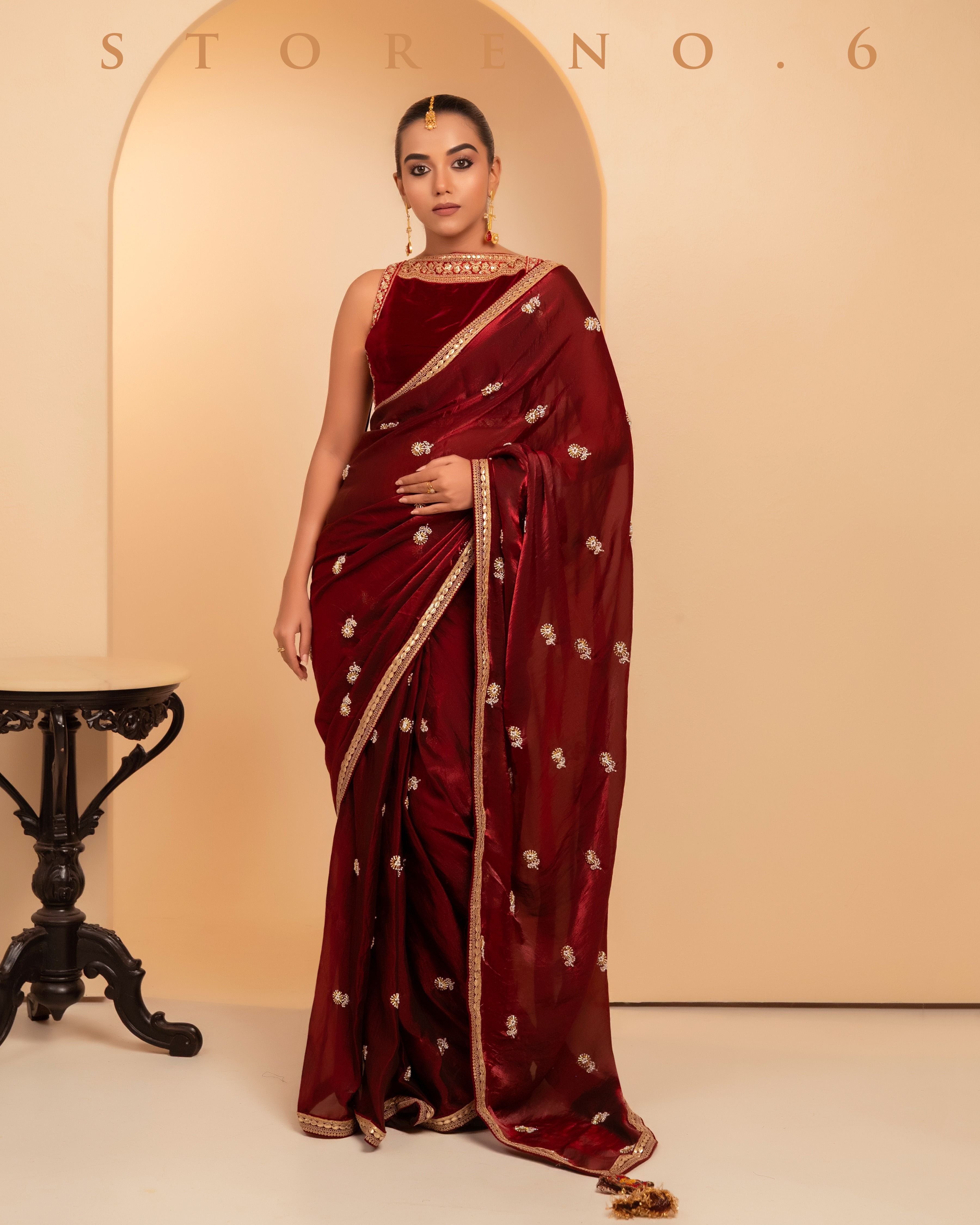 MAHOGANY MYSTERY SAREE