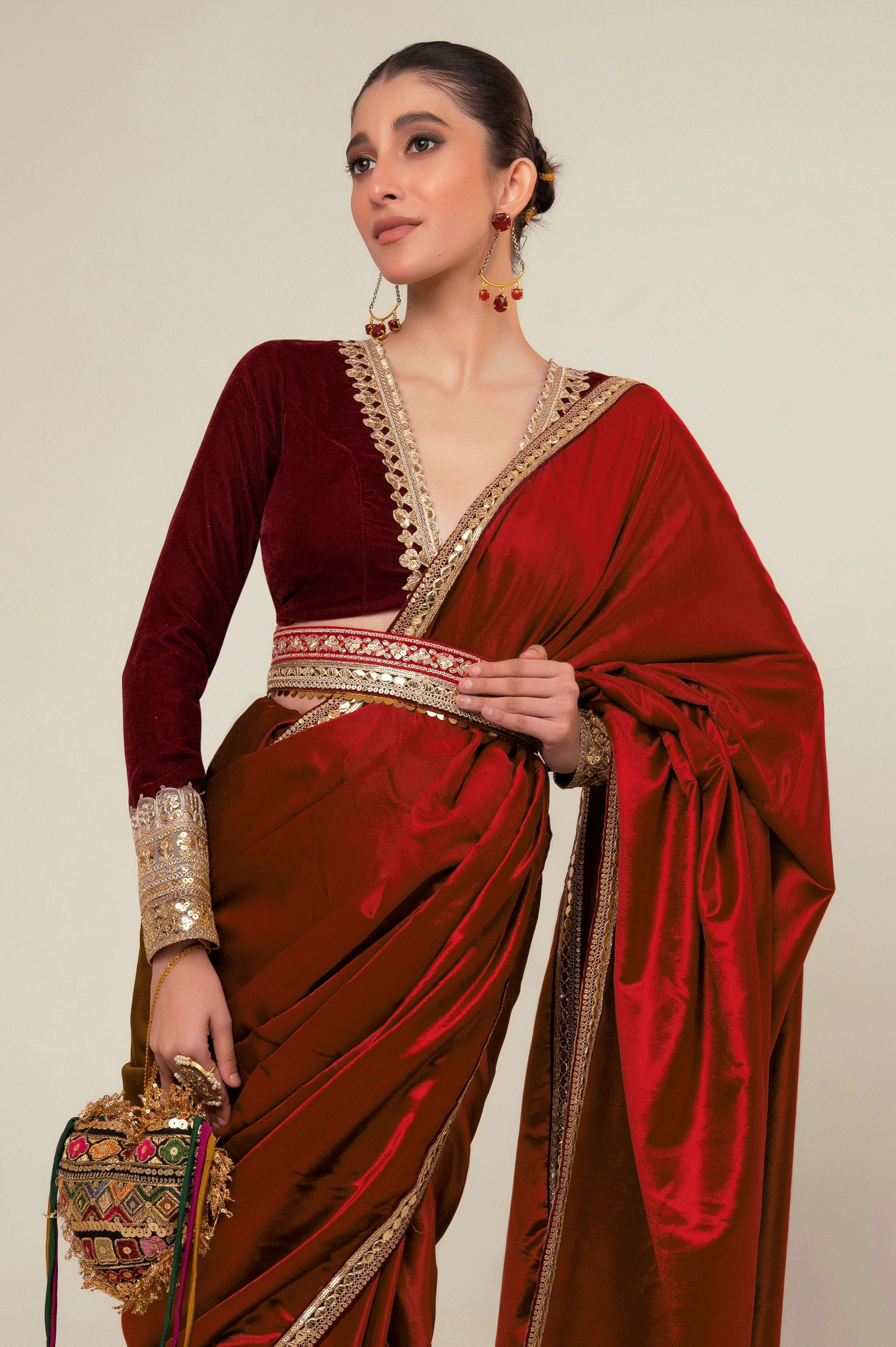 LUXE ROMANCE SAREE