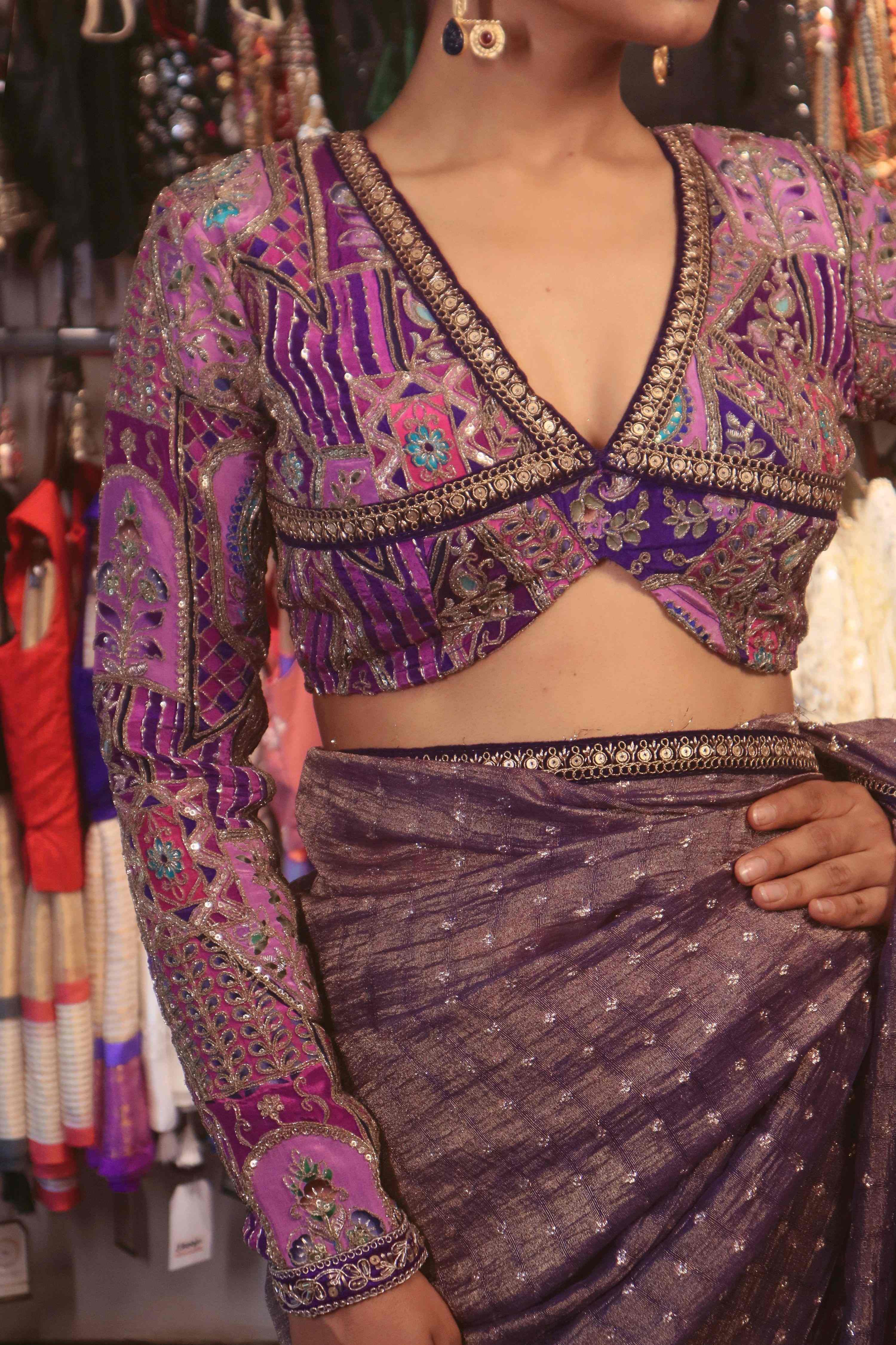 AMETHYST AFFAIR BLOUSE