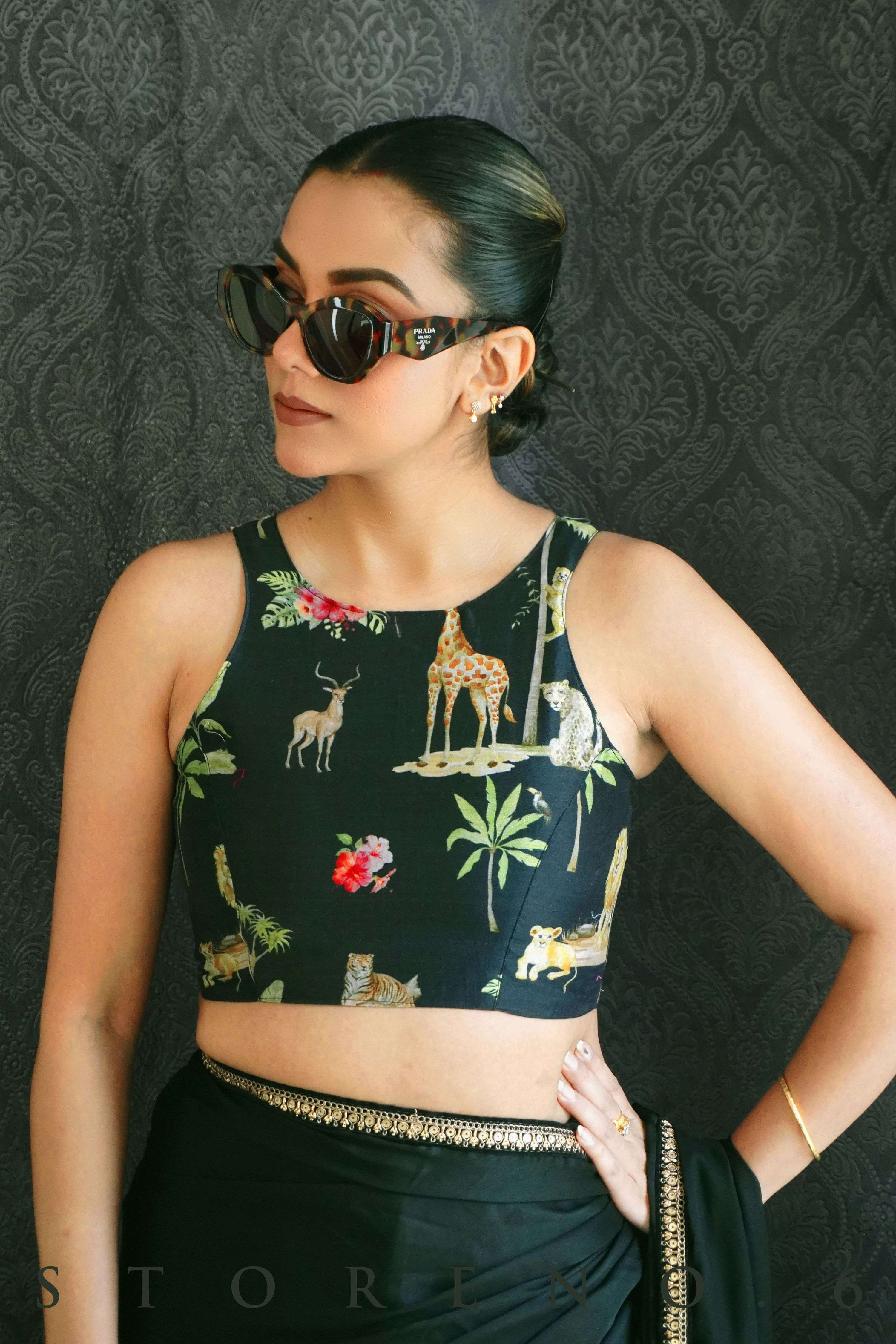 BLACK WIDOW BLOUSE