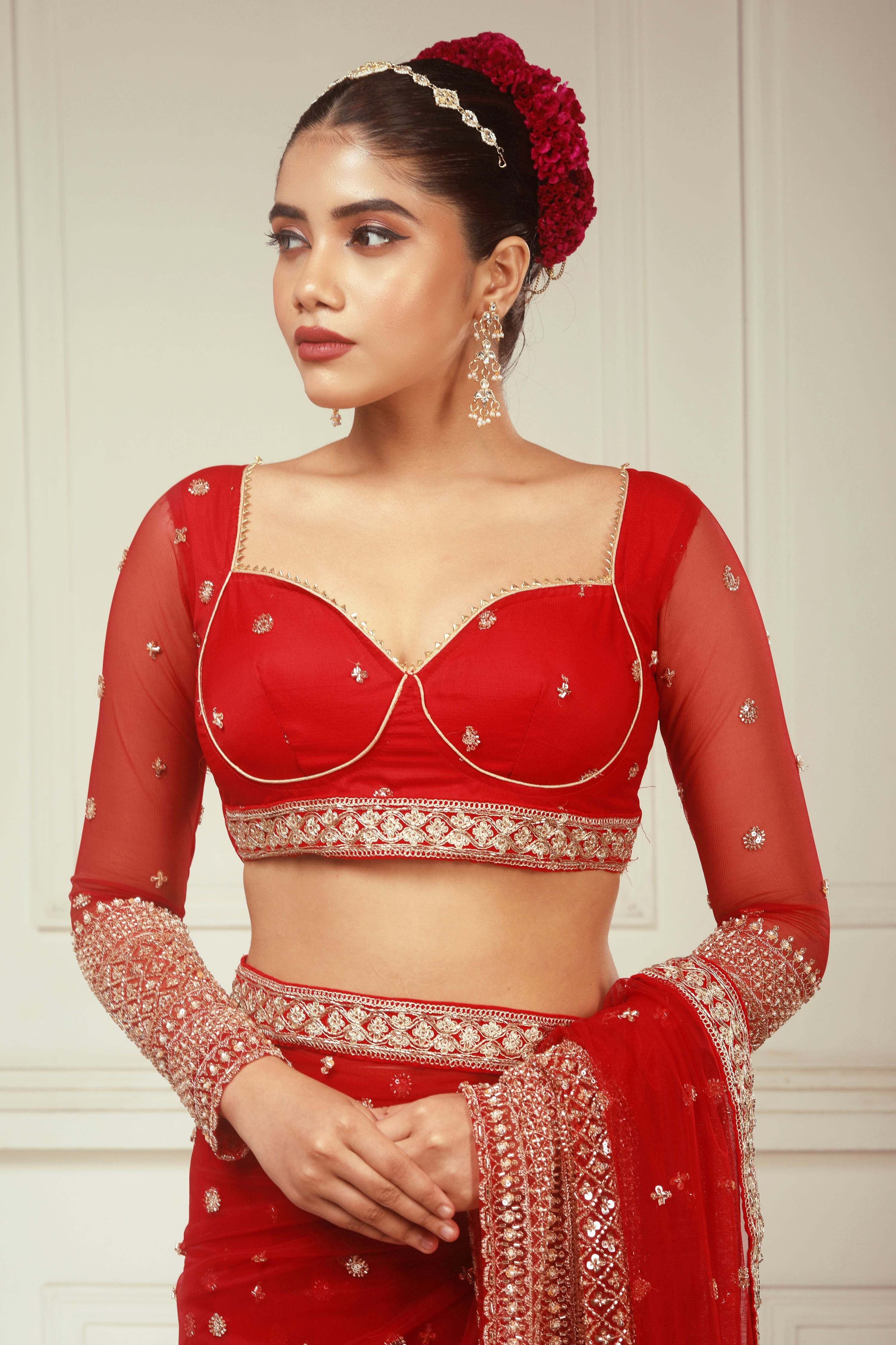 CHERRY CHANDELIER BLOUSE