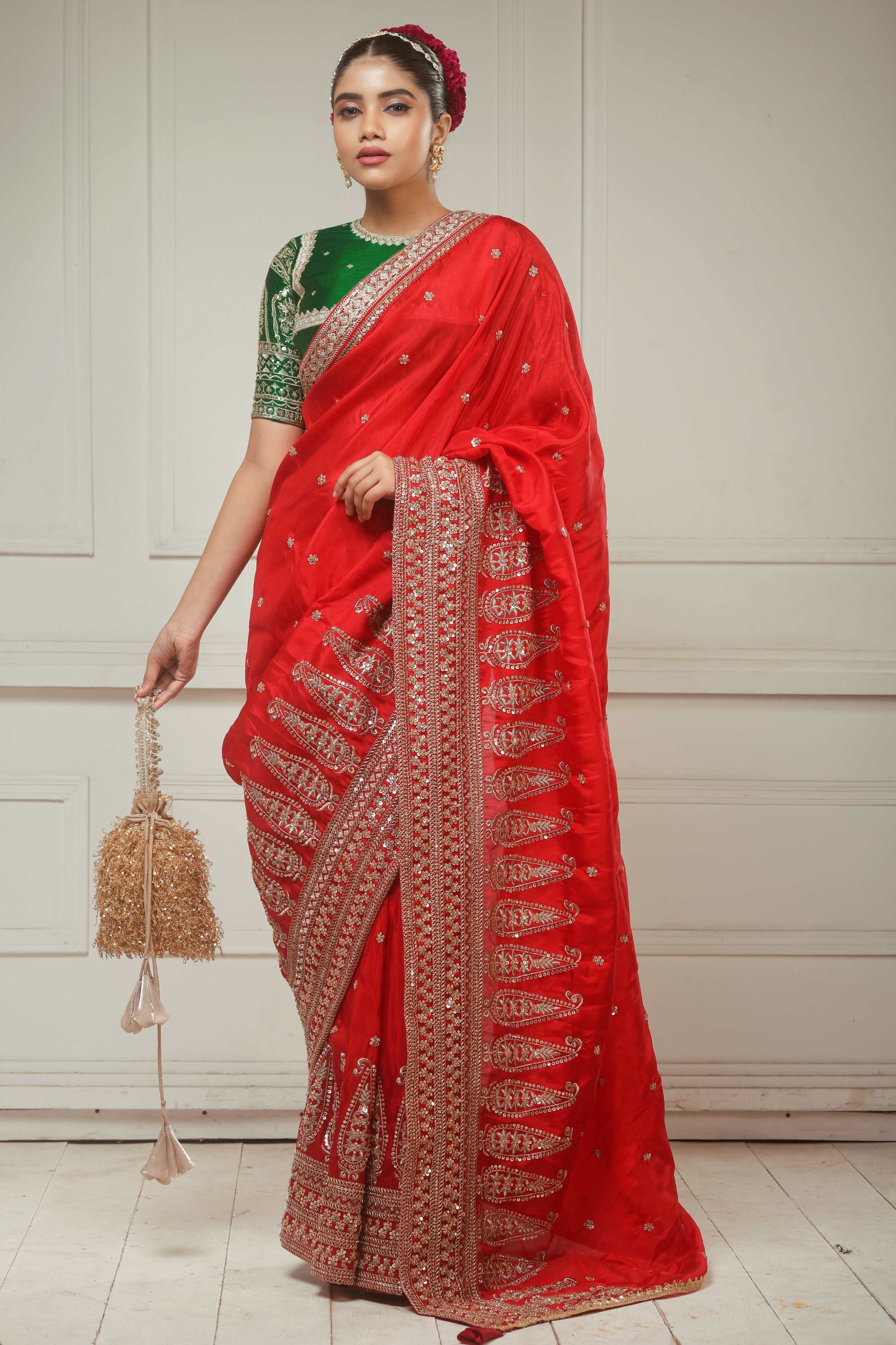 SCARLET LUXE SAREE