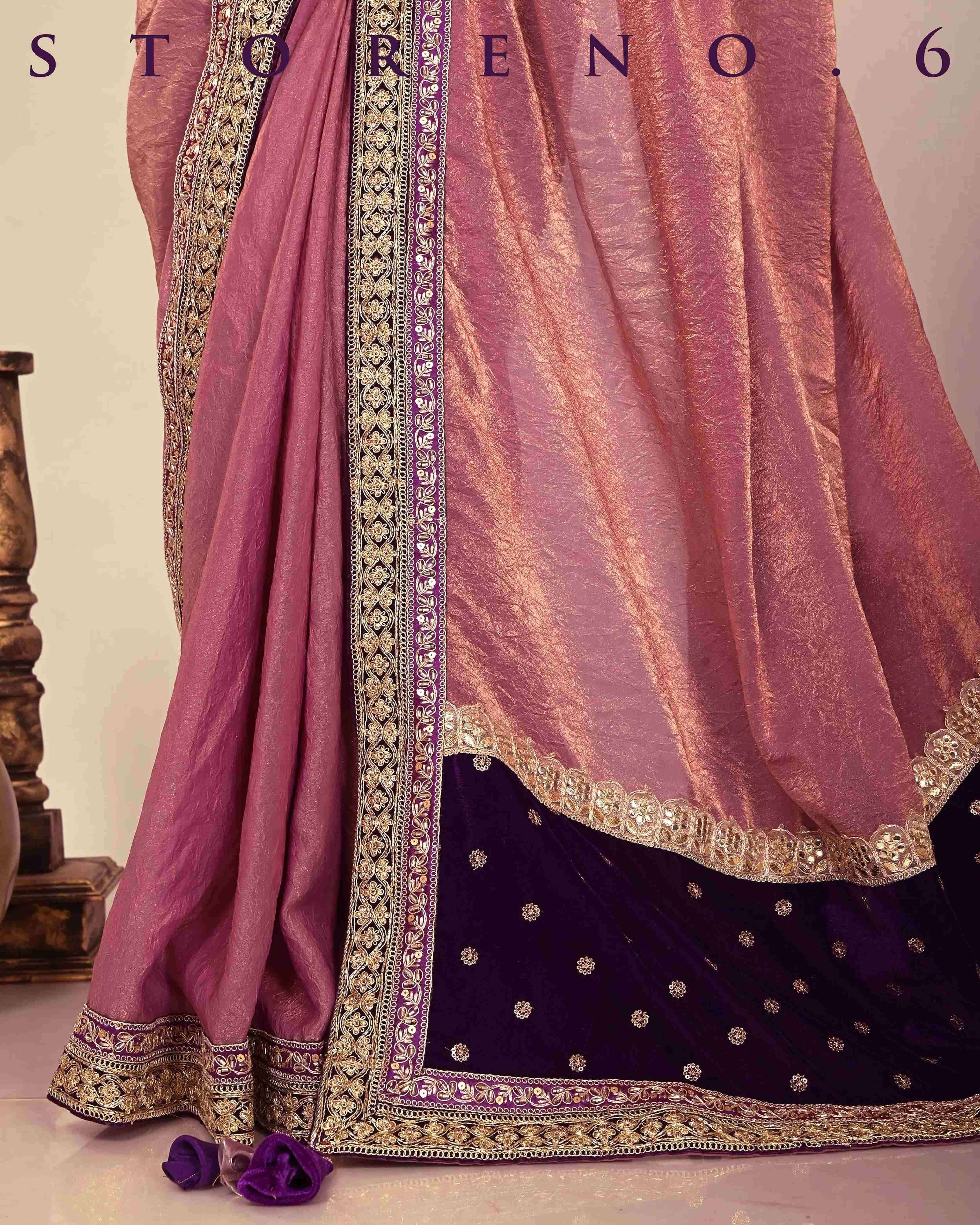 LILAC LEGACY SAREE.