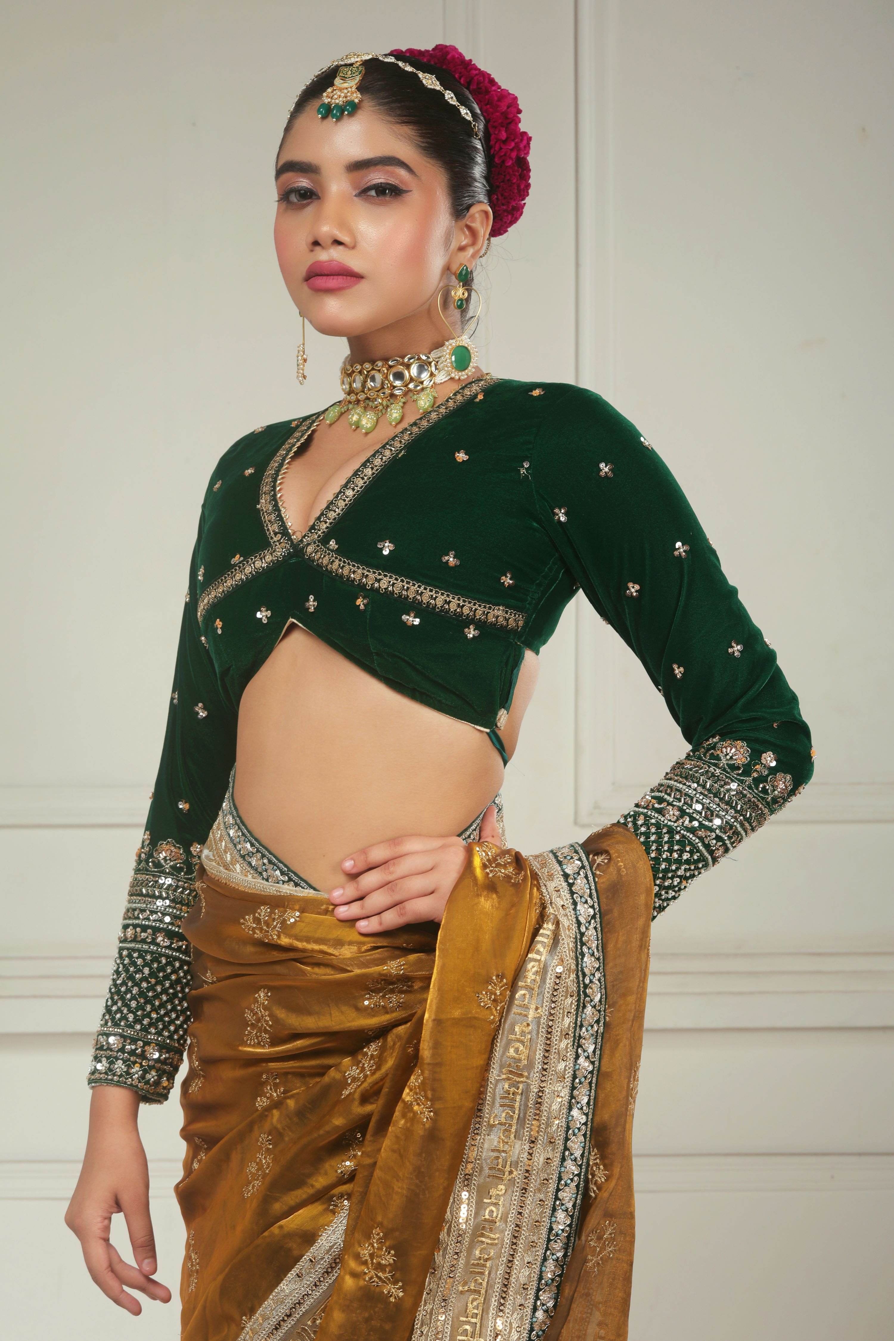 GARDEN GRANDEUR BLOUSE