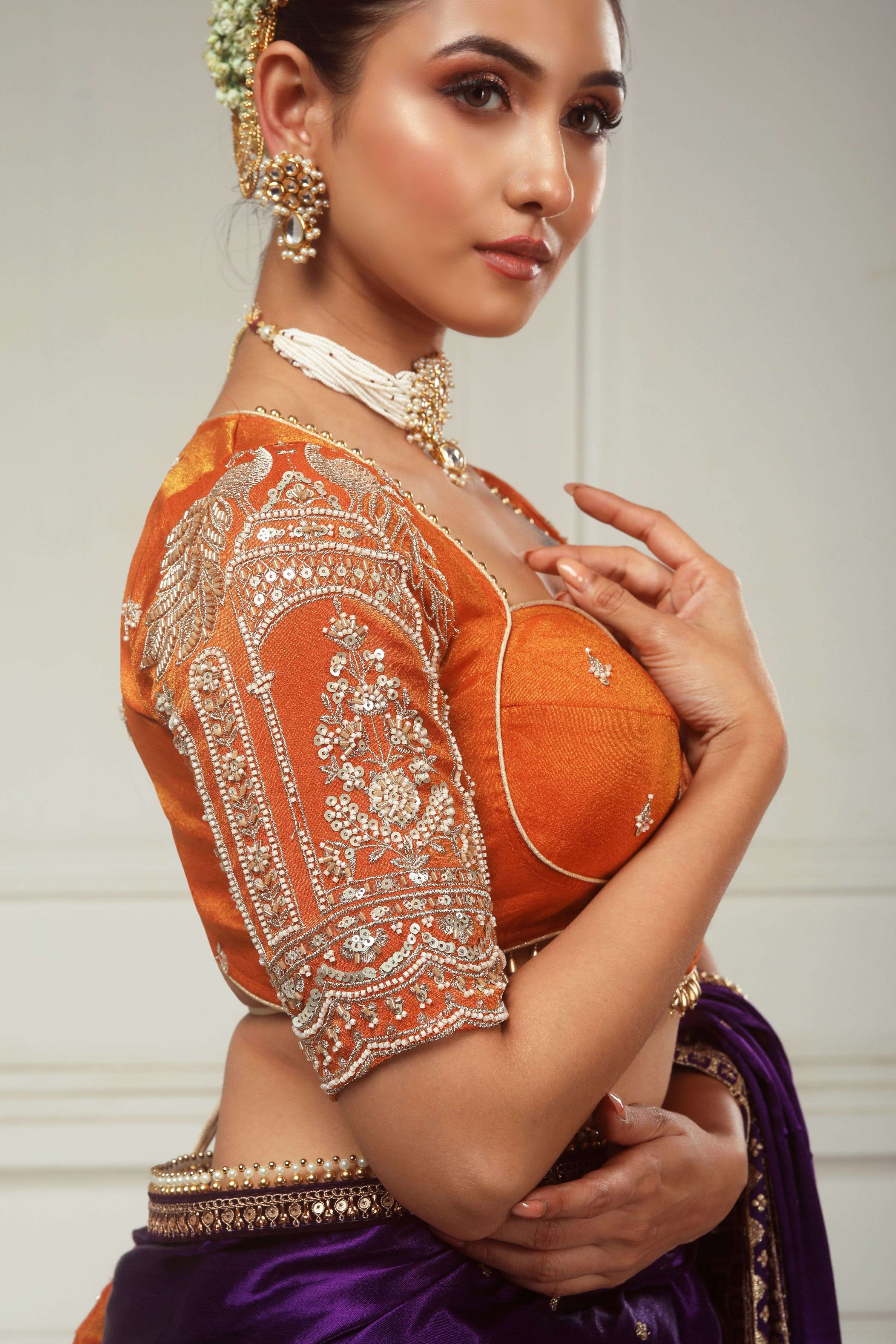 SAFFRON SYMPHONY BLOUSE