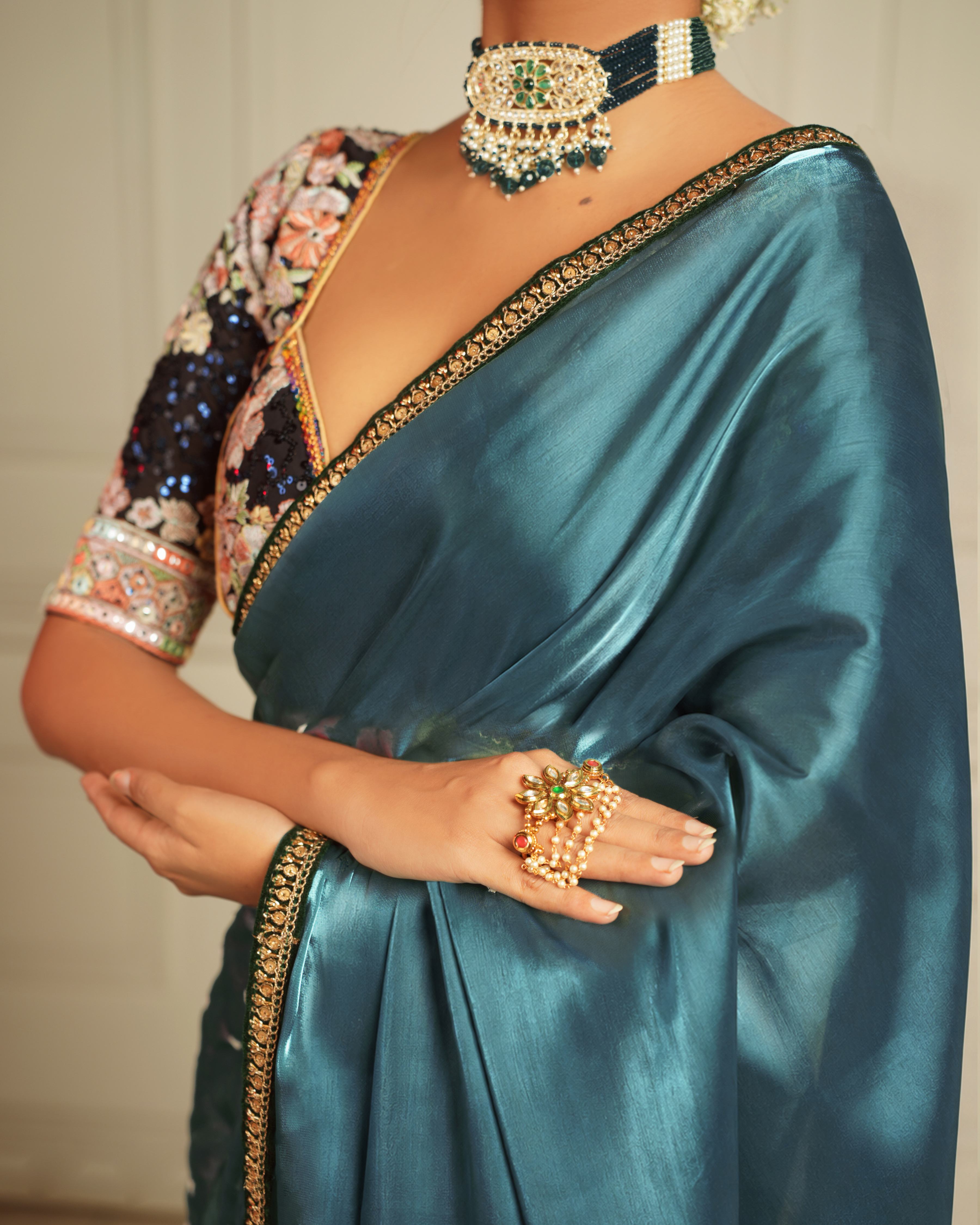 THE SAPPHIRE AFFAIR SAREE