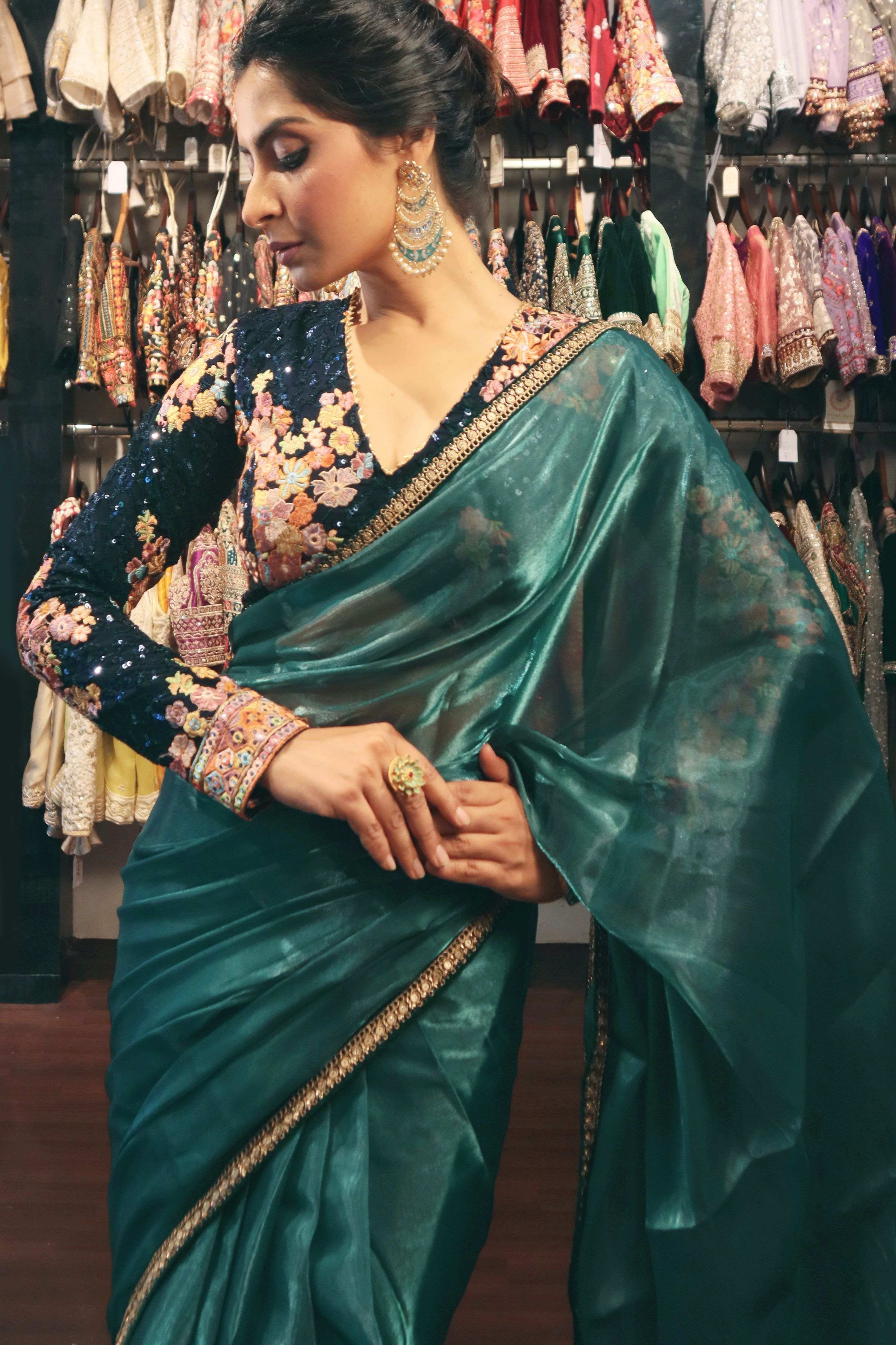 THE SAPPHIRE AFFAIR SAREE