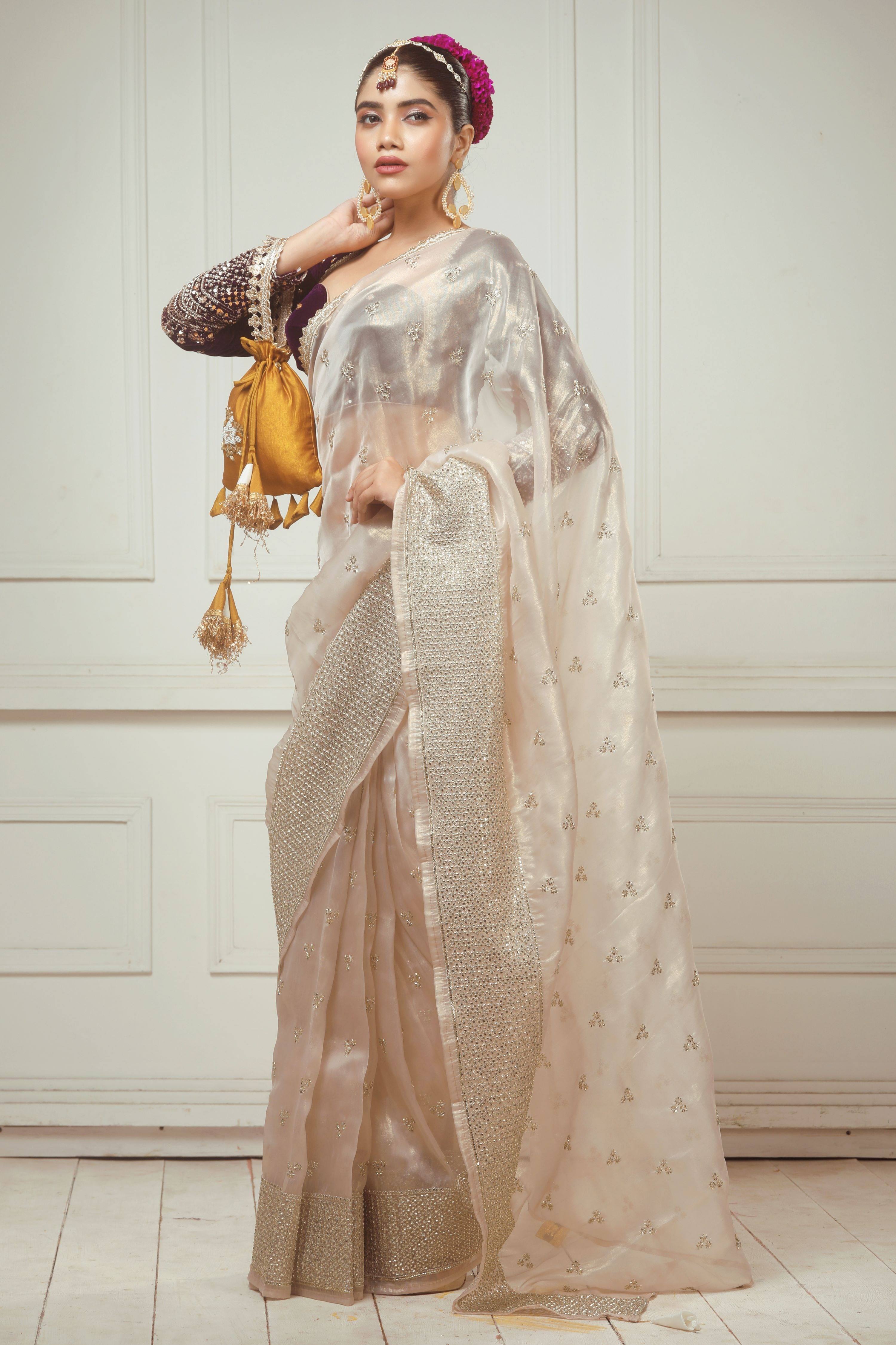SEPIA FANTASY SAREE