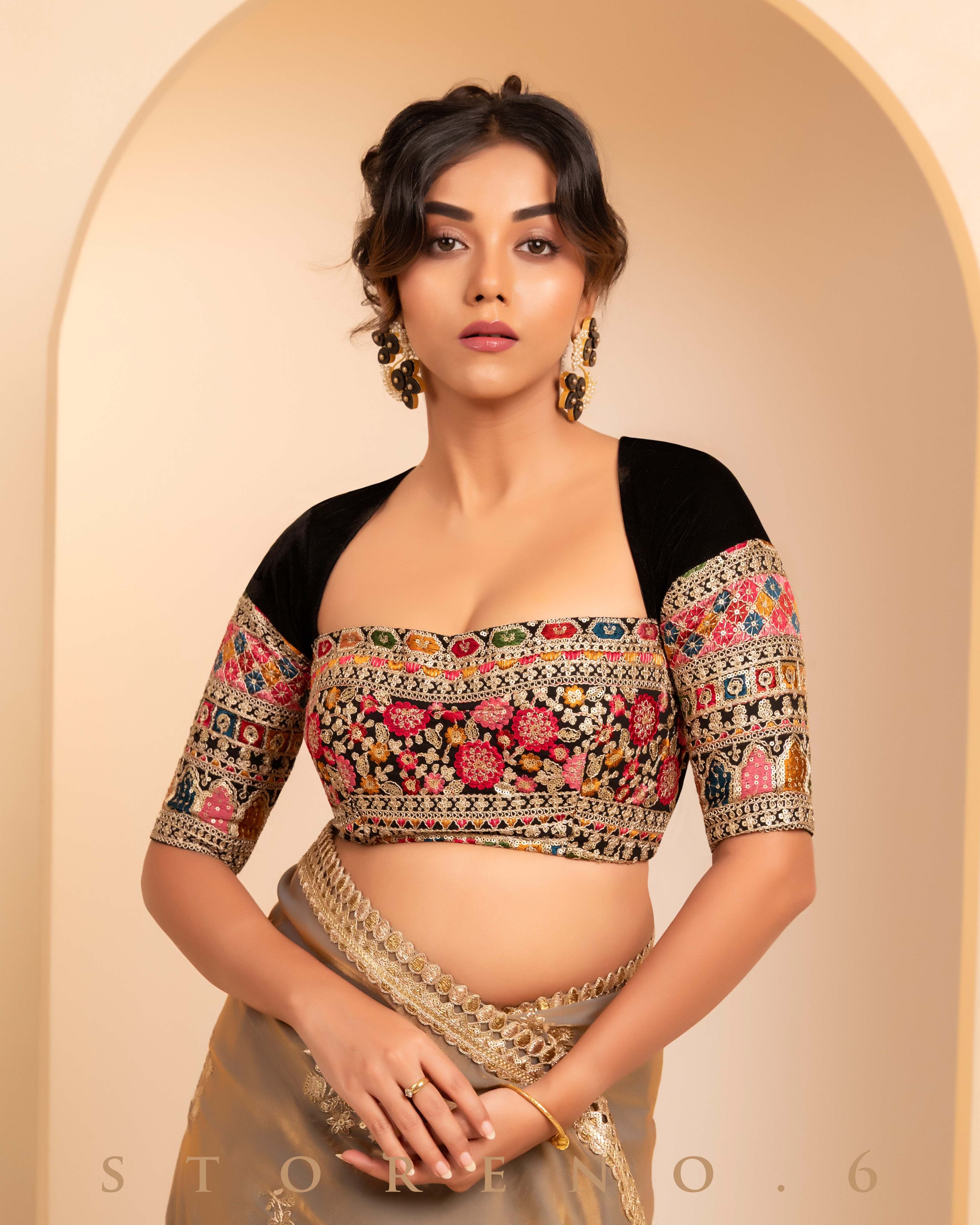 GUL KAARI SIAH MEDLEY BLOUSE