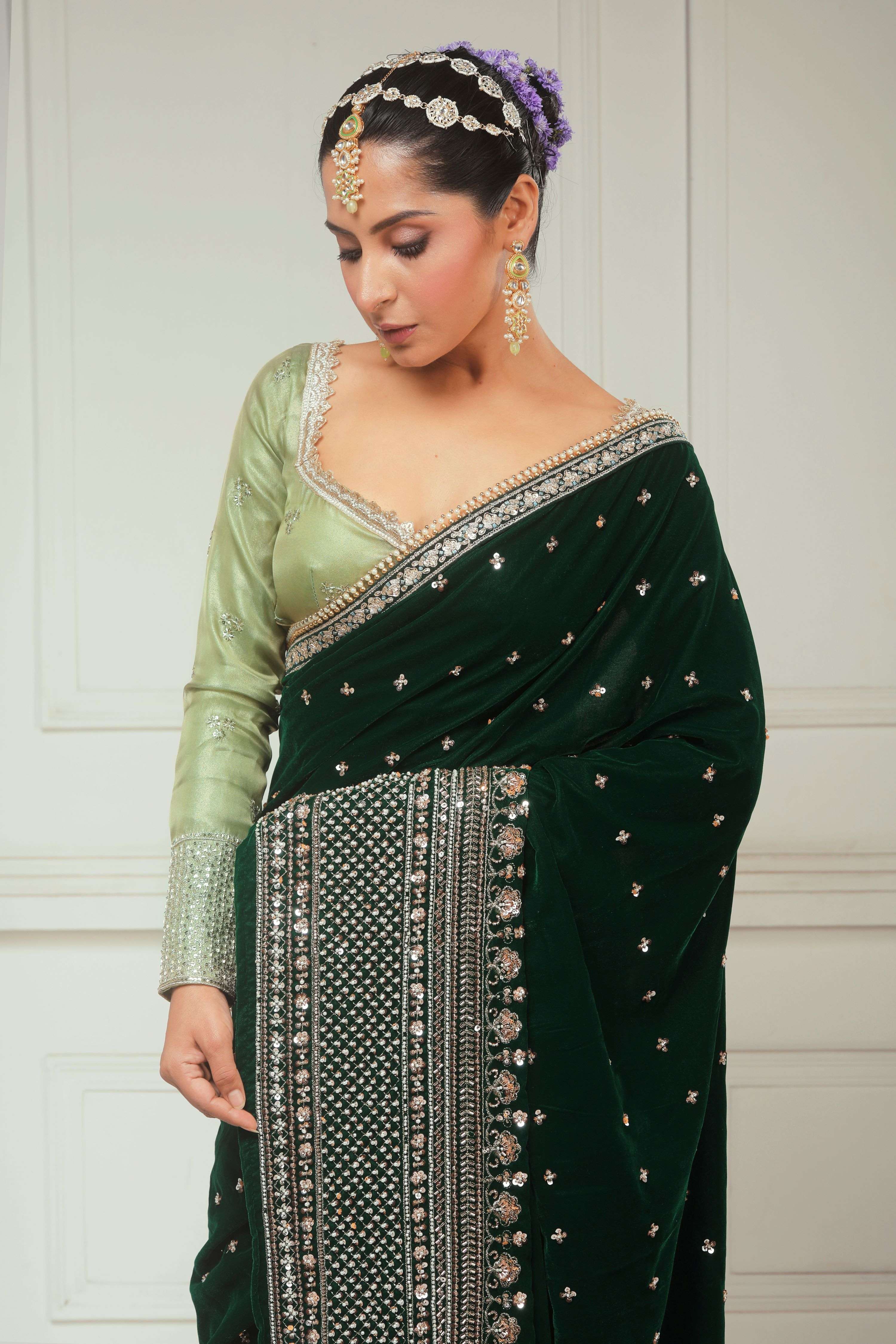 GARDEN GRANDEUR SAREE