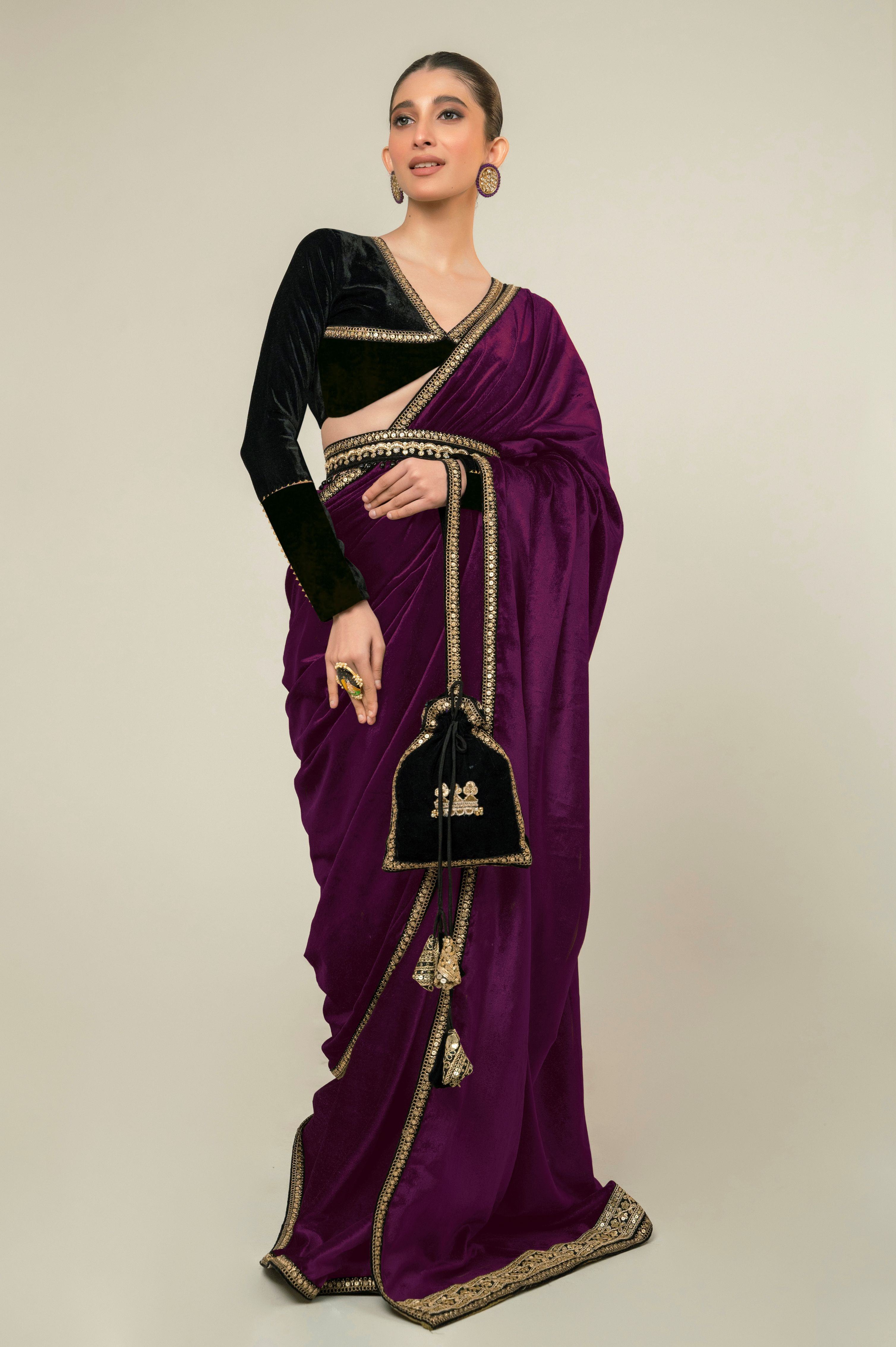 CROWN CHARM SAREE