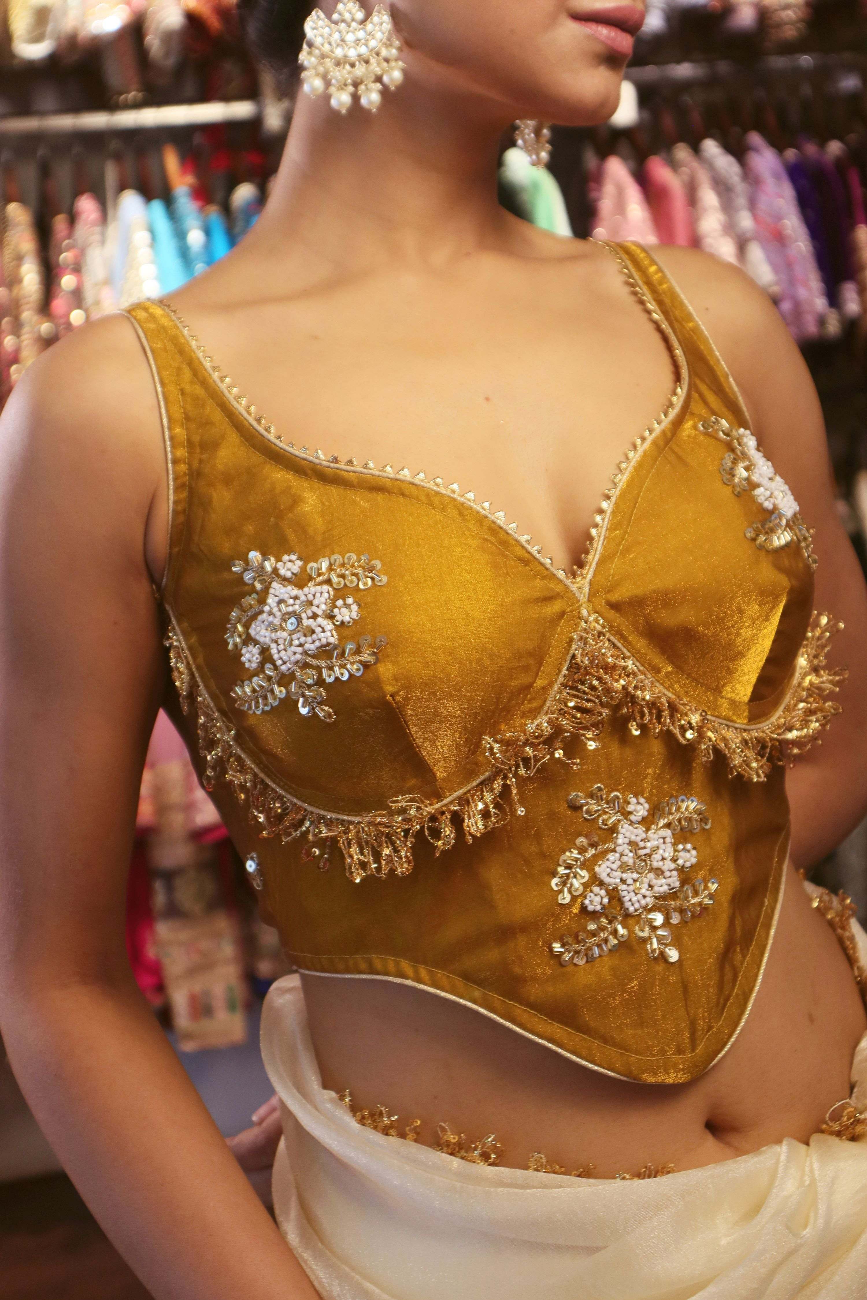 DAZZLE DRAPE SAREE WITH POWER PULSE BLOUSE