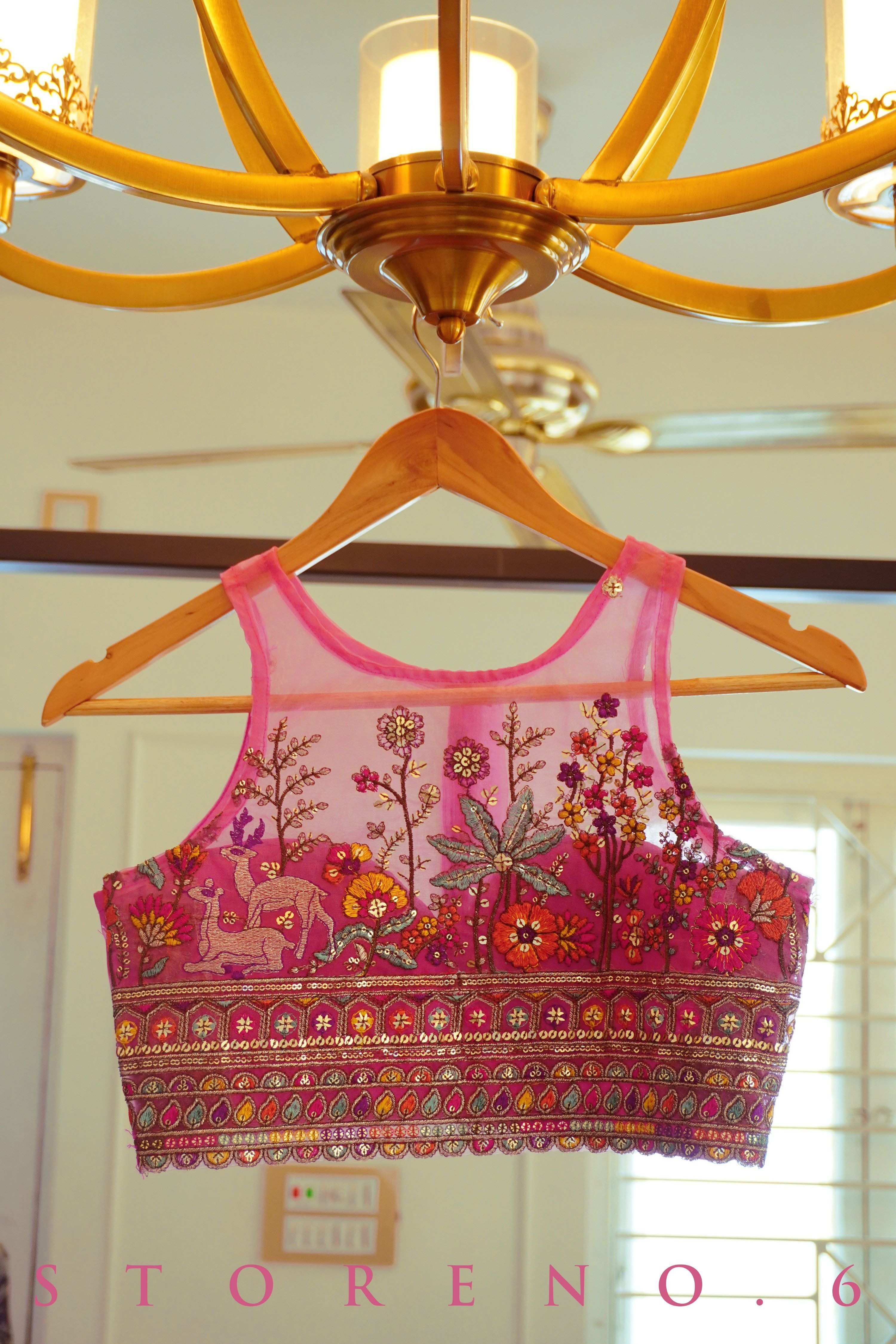 BLUSH HORIZON BLOUSE