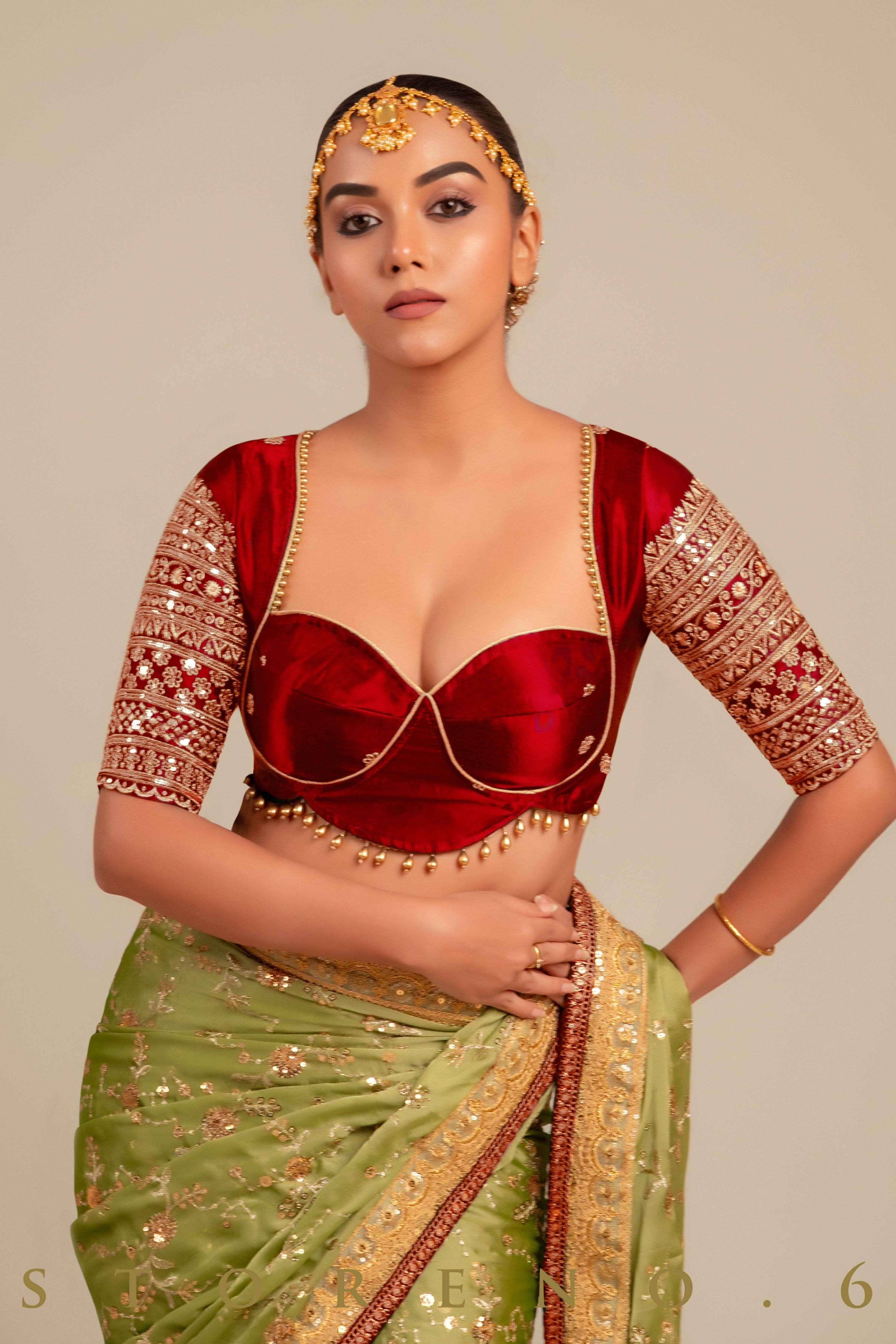 AGELESS APPEAL CORSET BLOUSE