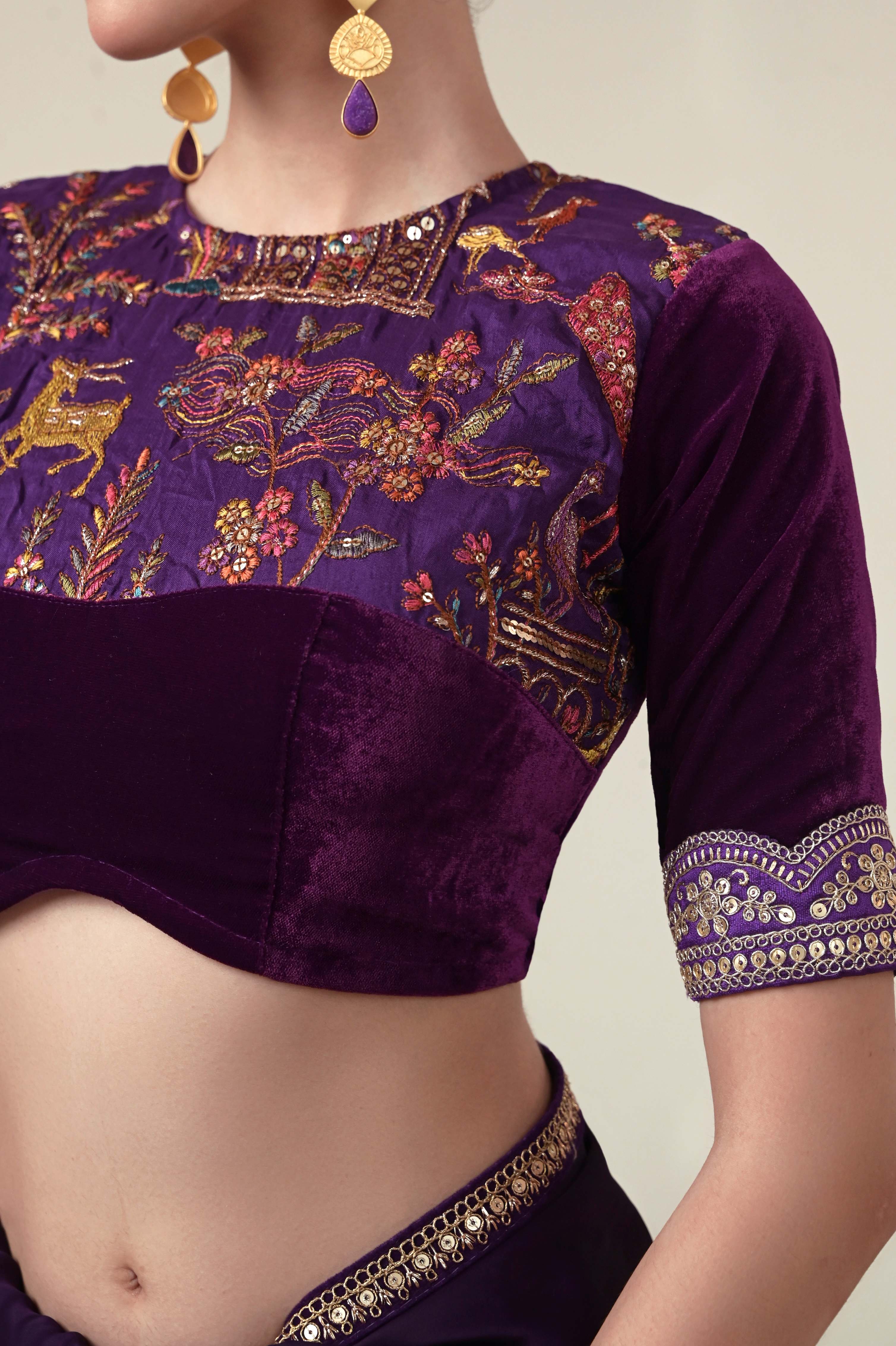 ROYAL HAZE BLOUSE