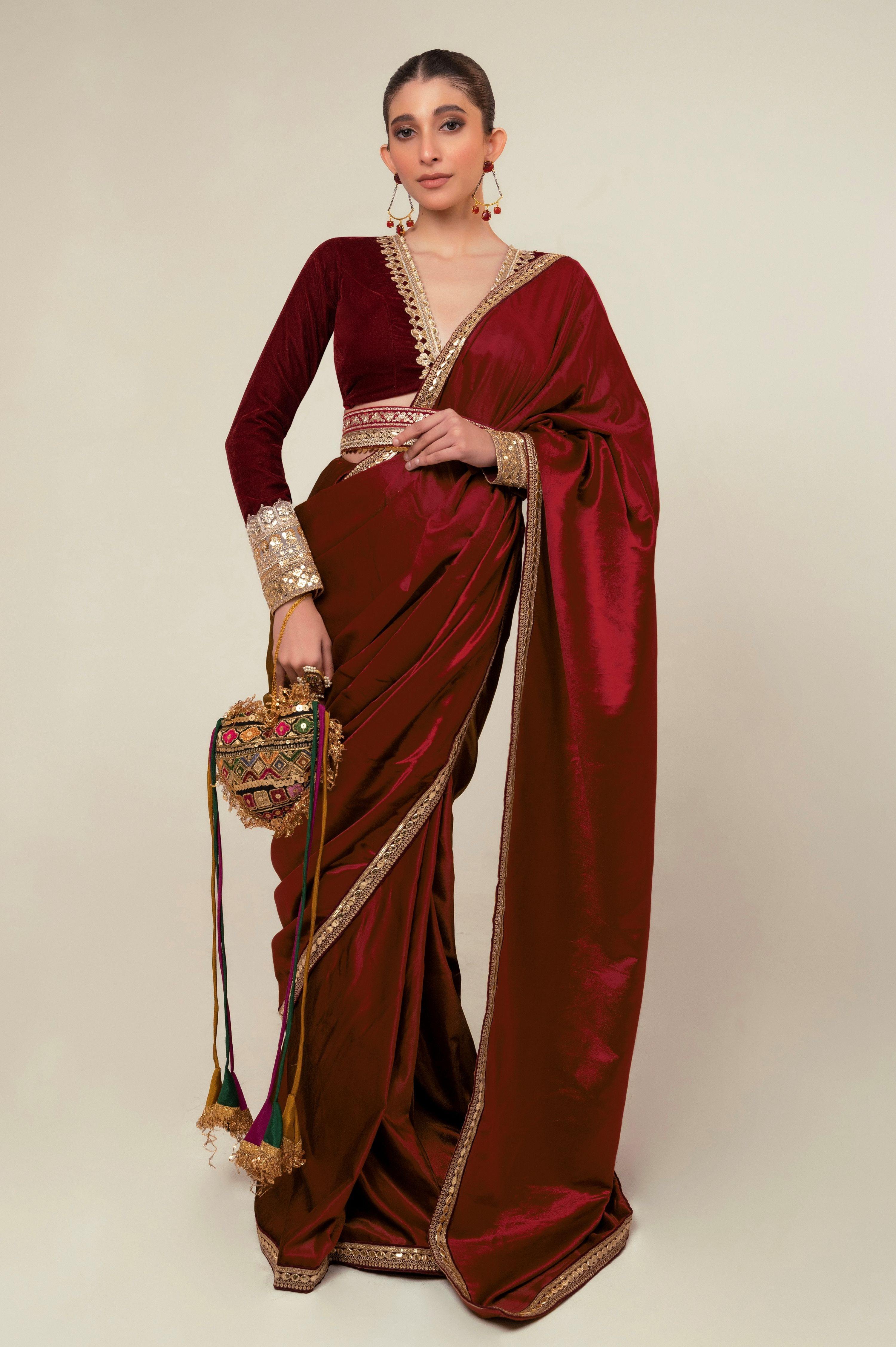 LUXE ROMANCE SAREE