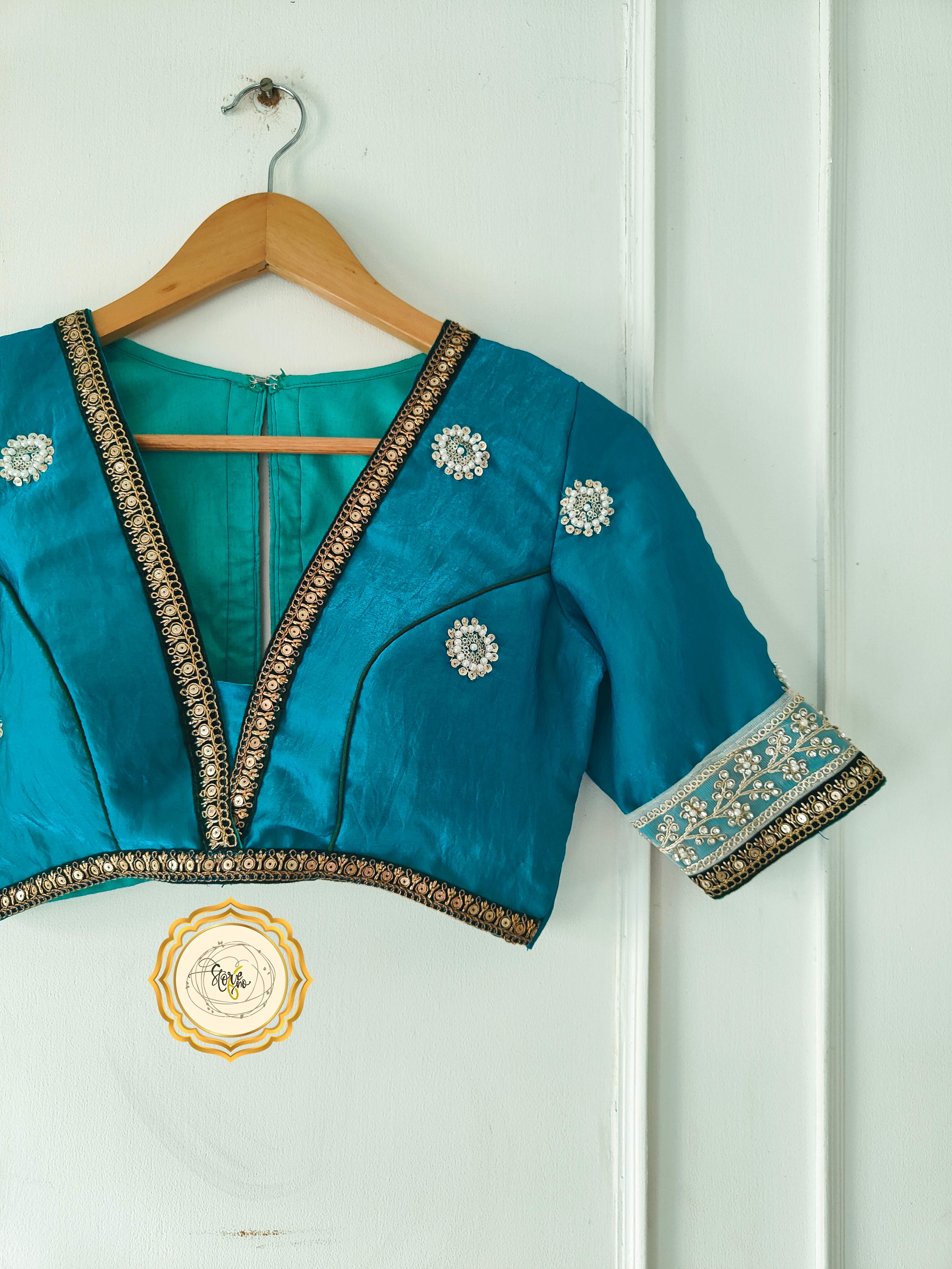 LEHER BLOUSE