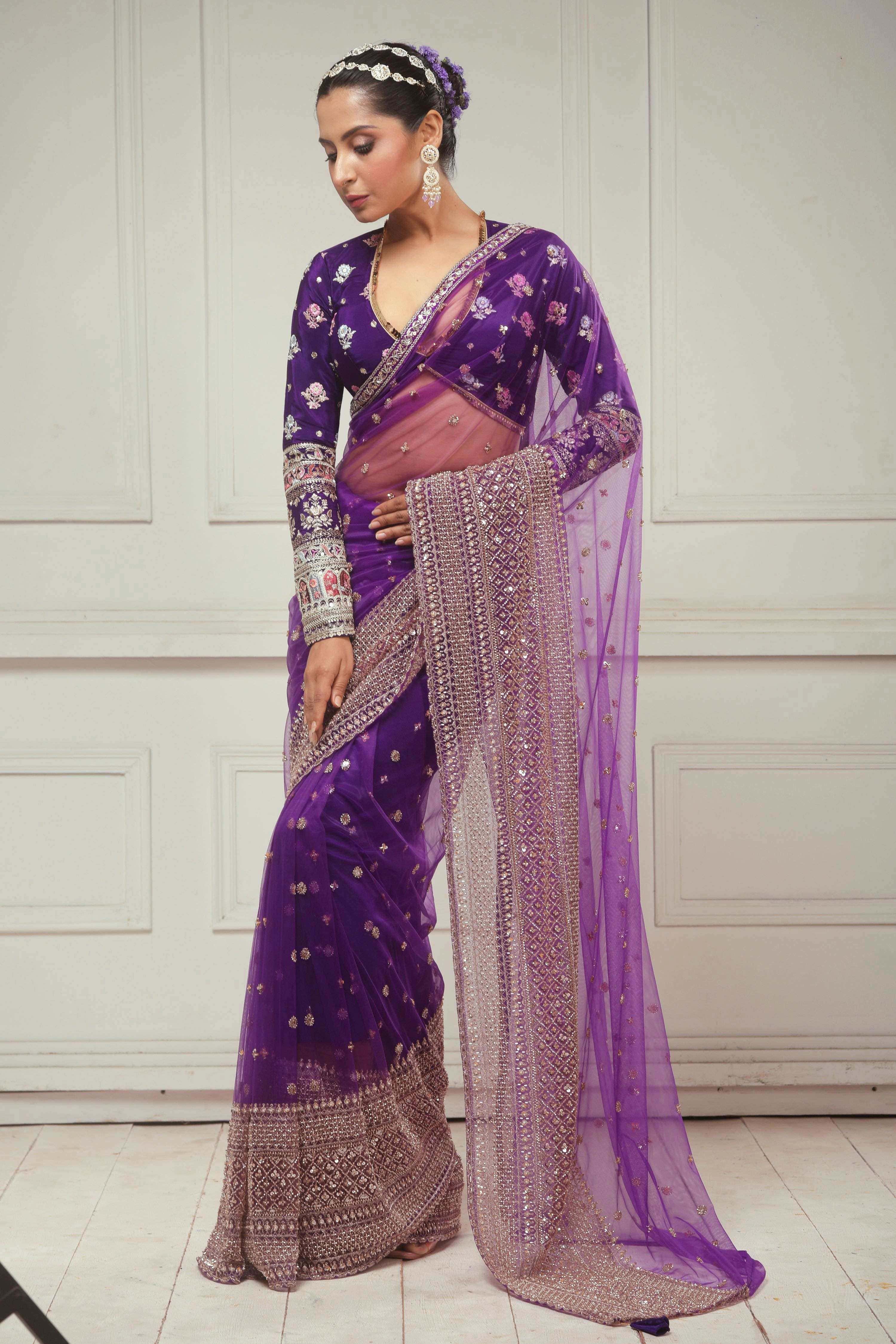 MAJESTIC CHANDELIER SAREE