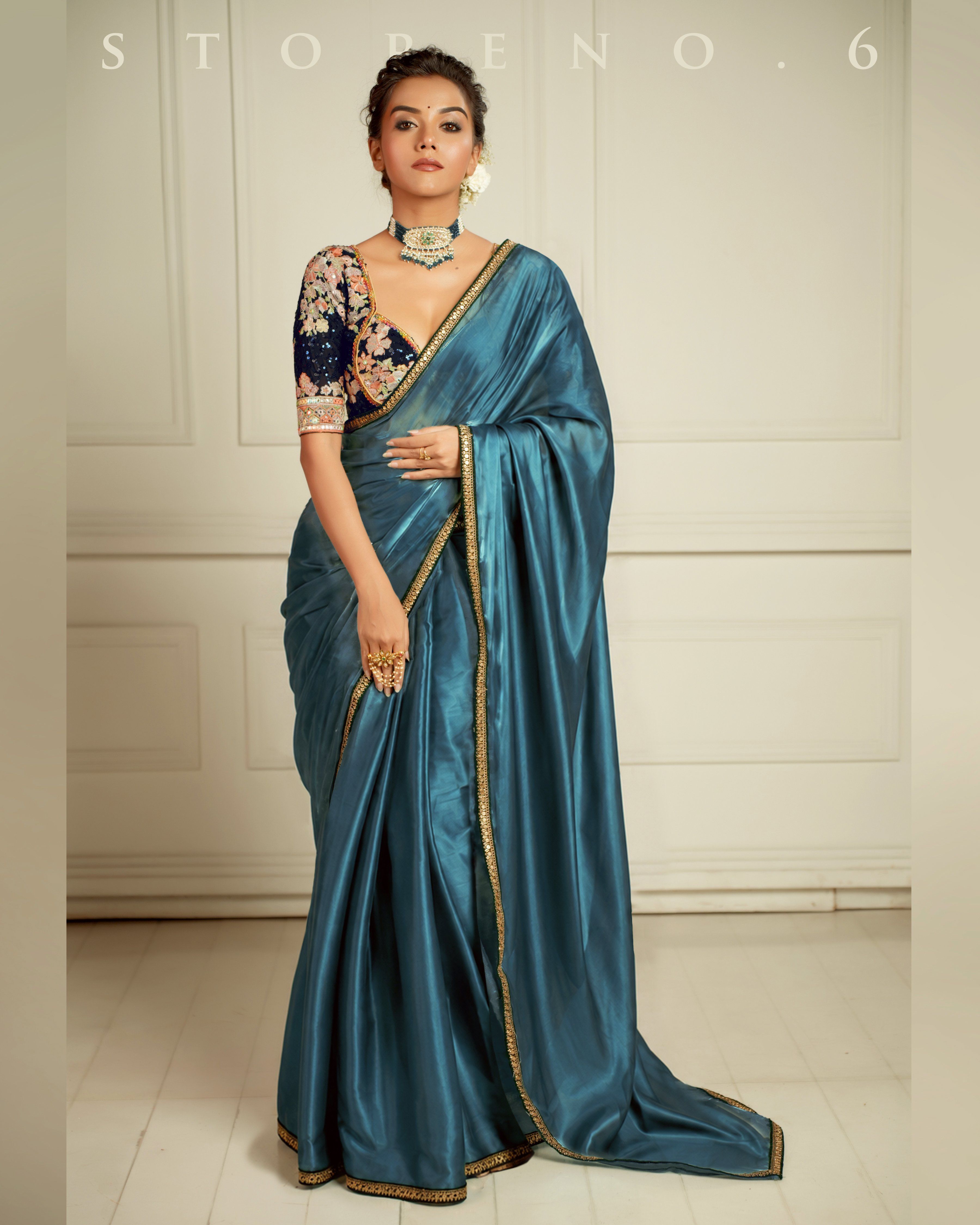 THE SAPPHIRE AFFAIR SAREE