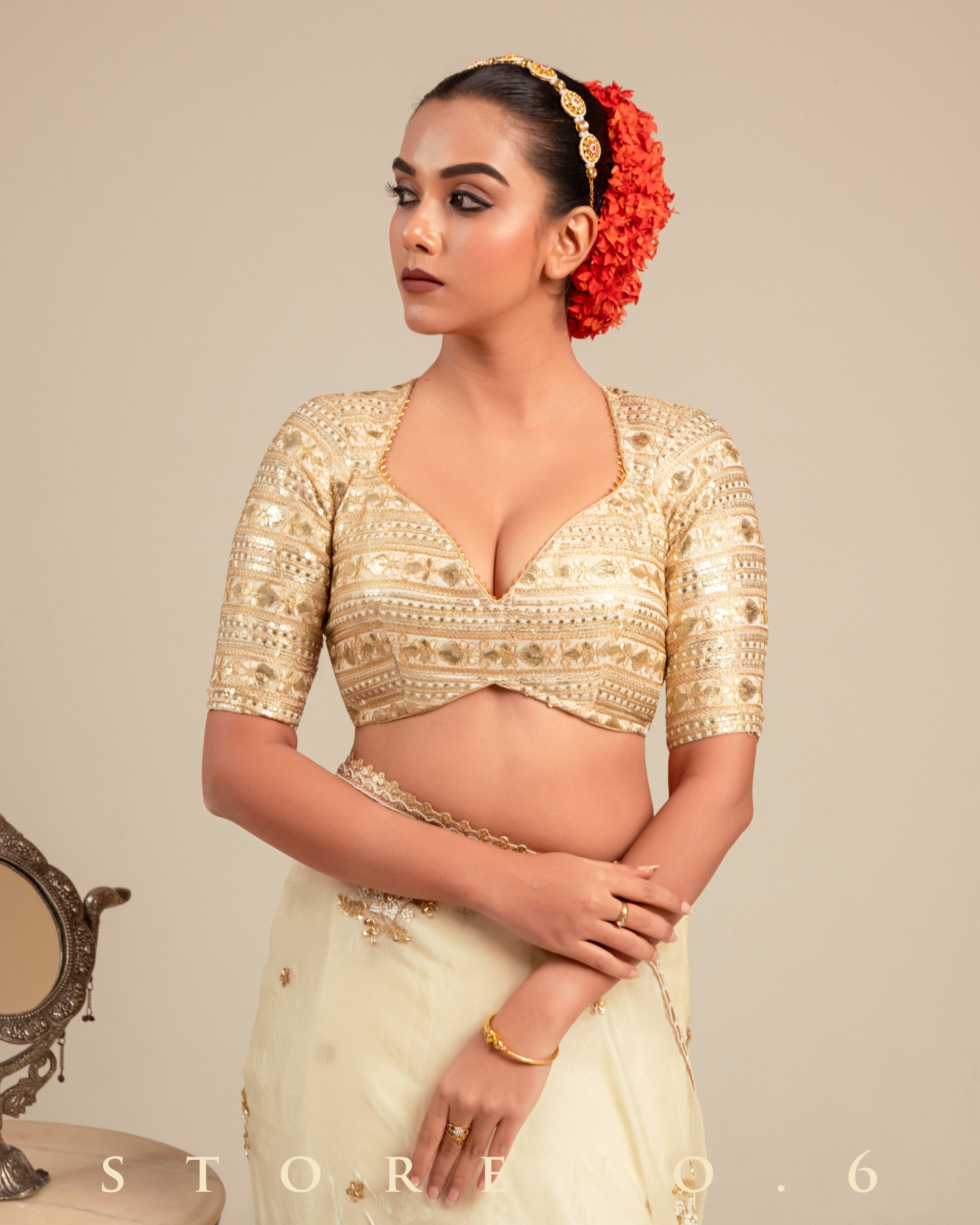 INTENSE IVORY ICON BLOUSE