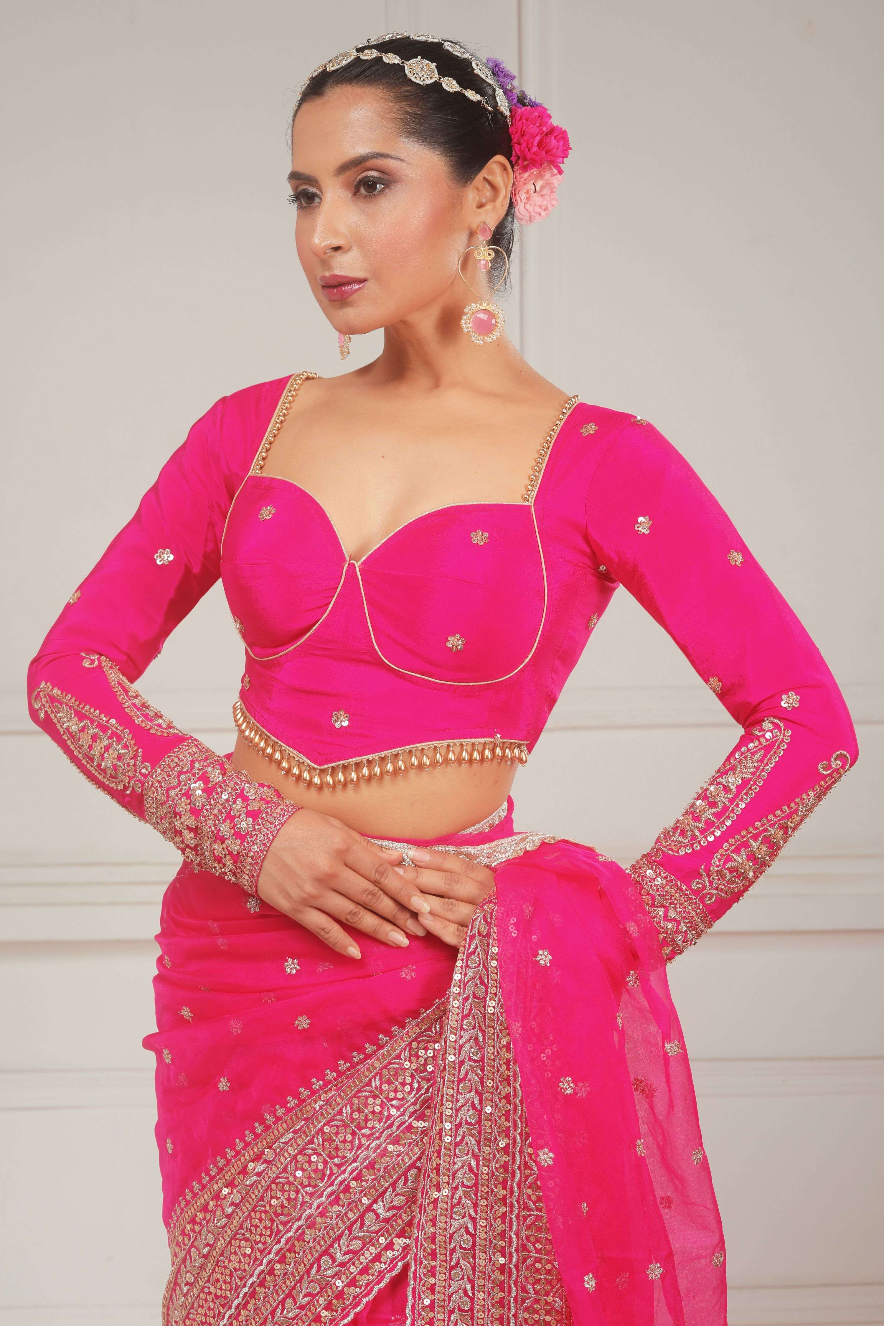 ROSE LUXE BLOUSE