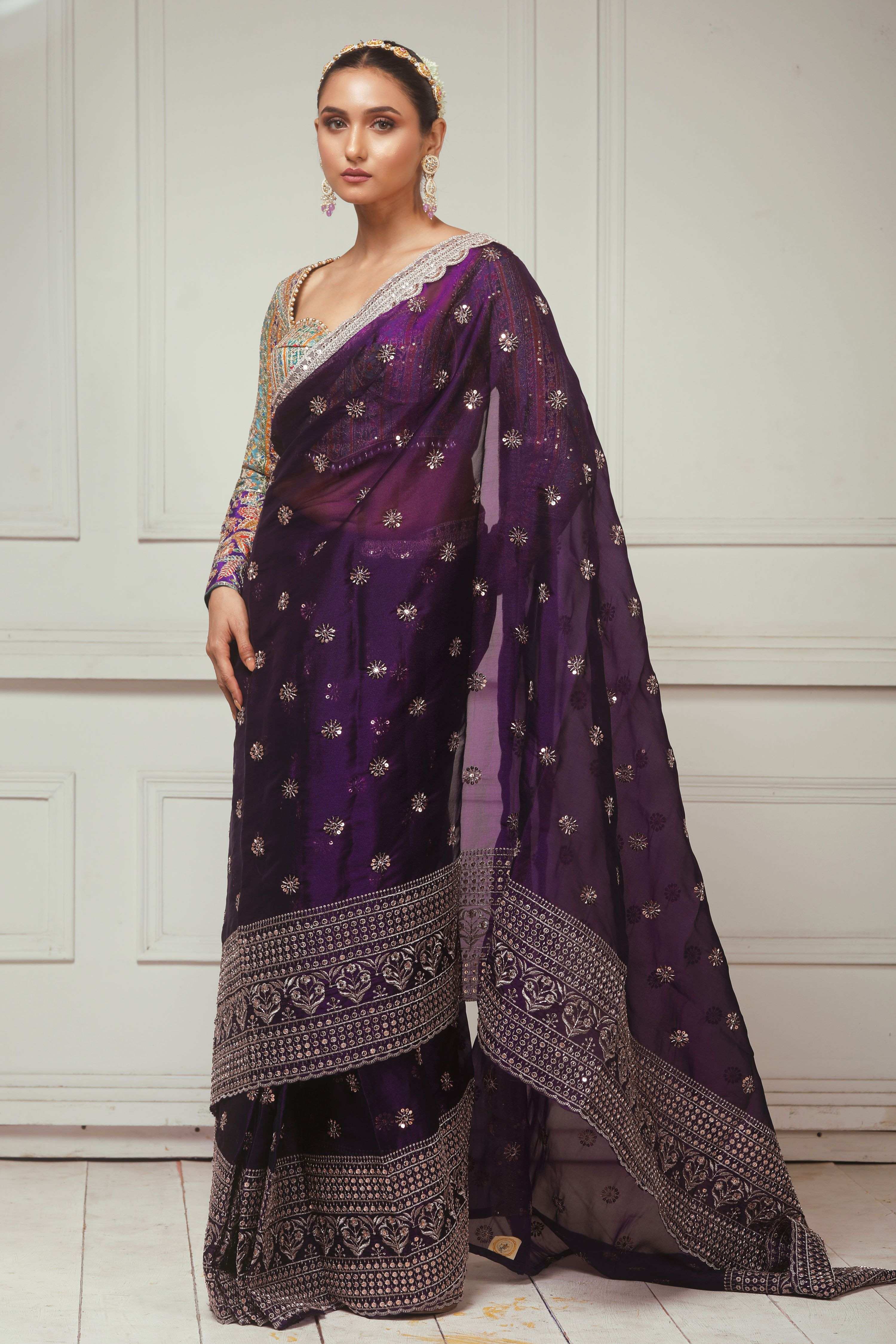 COSMIC POETRY SAREE
