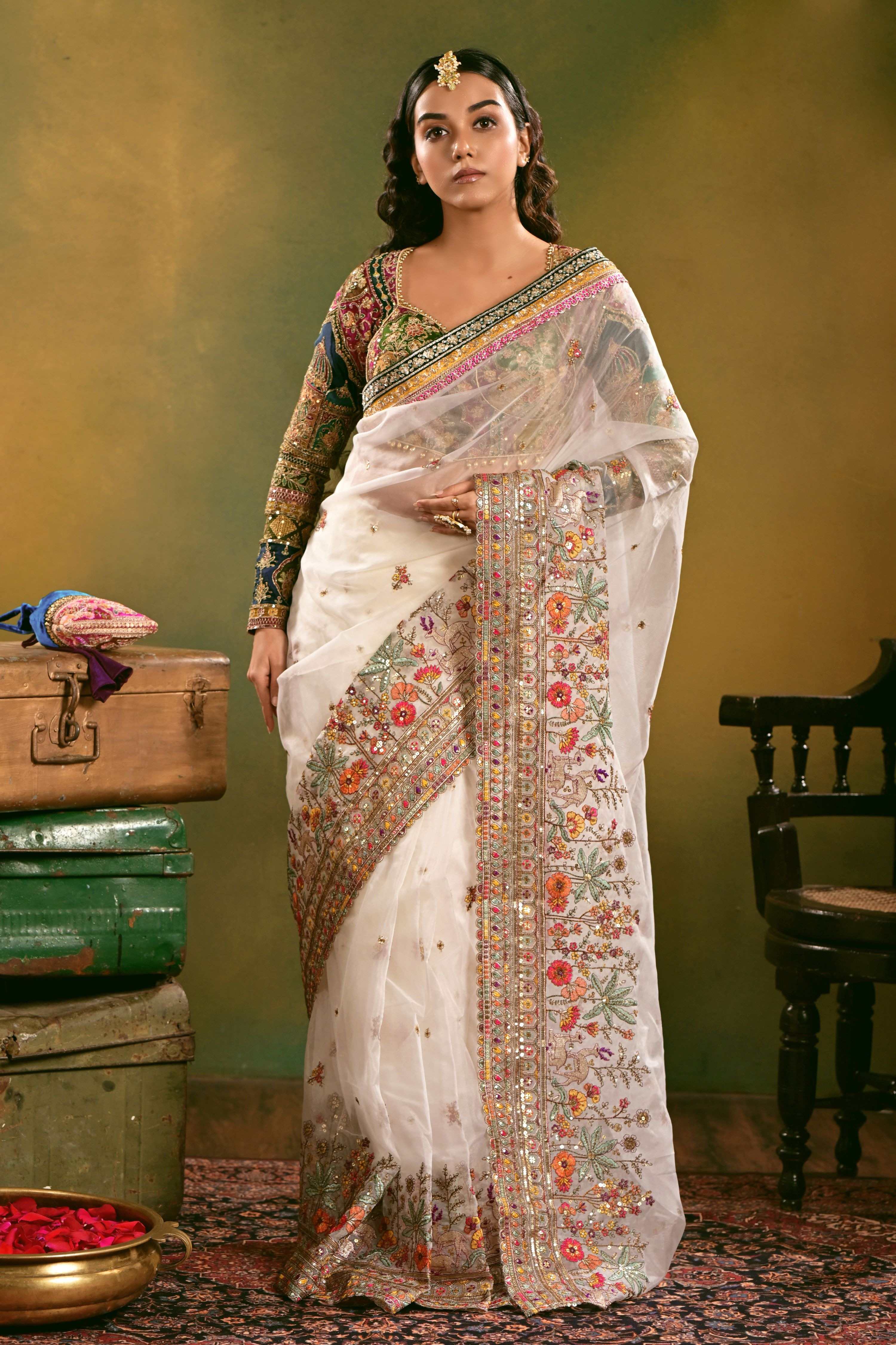 COSMOS CRUSH SAREE