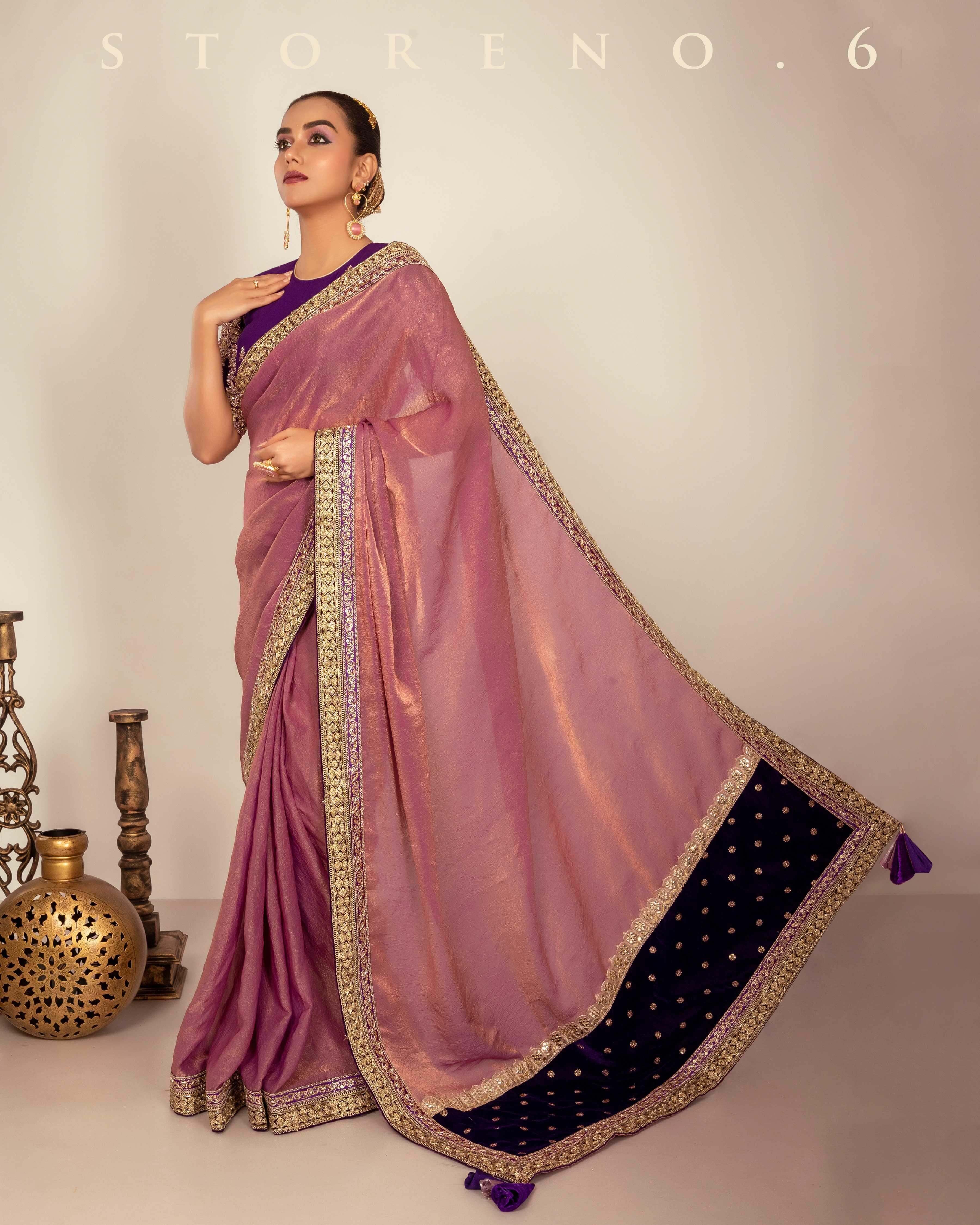 LILAC LEGACY SAREE.