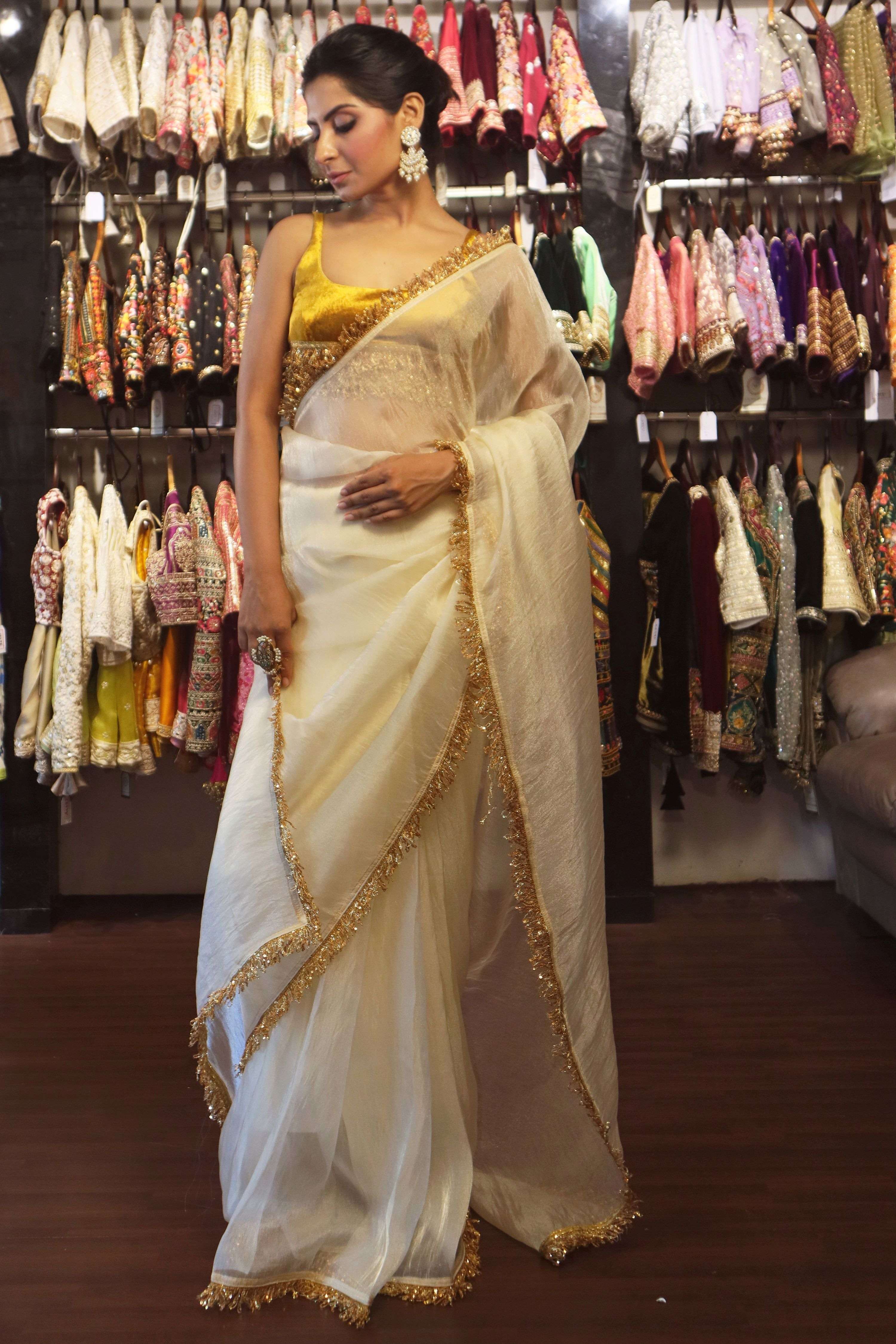 DAZZLE DRAPE SAREE