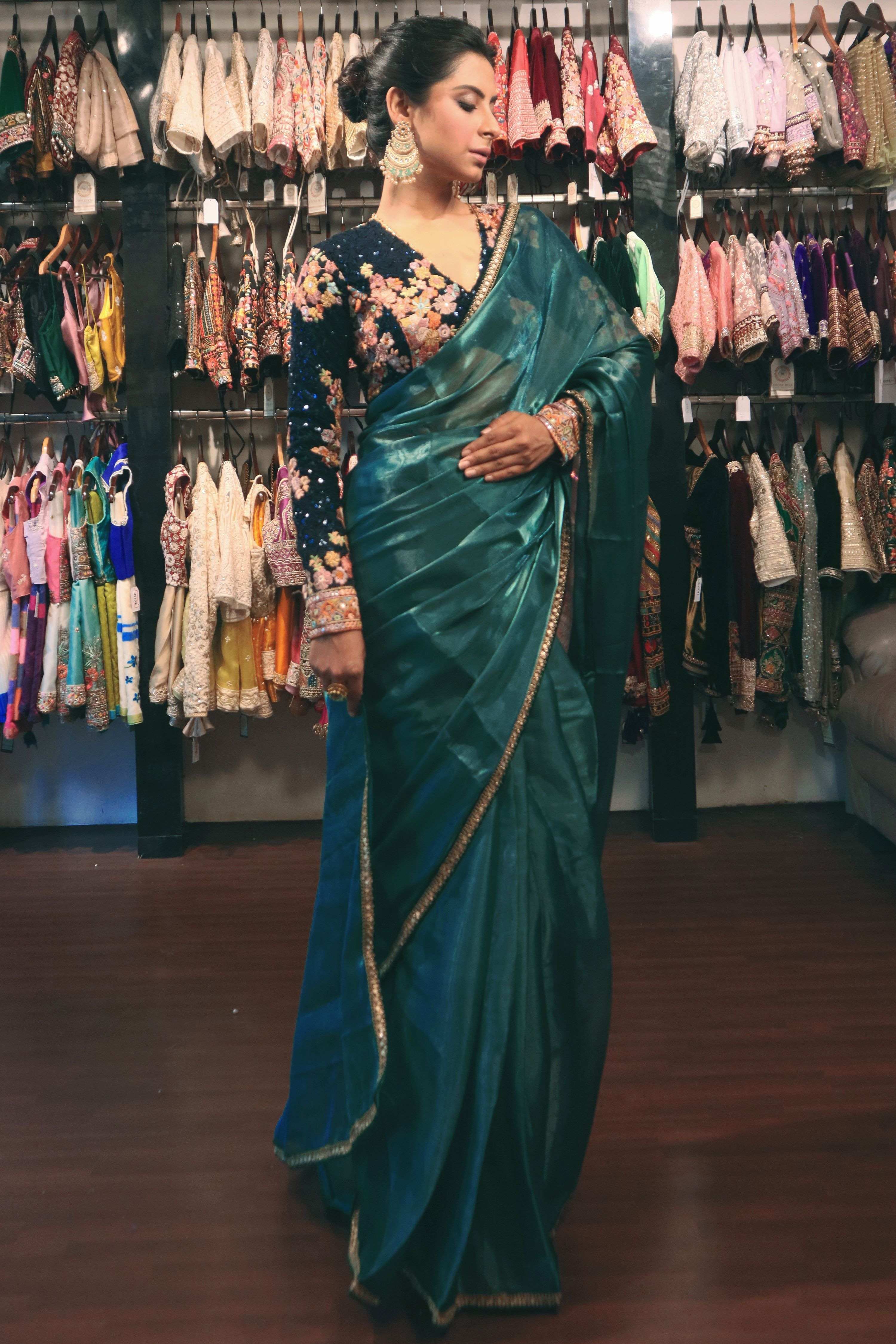THE SAPPHIRE AFFAIR SAREE