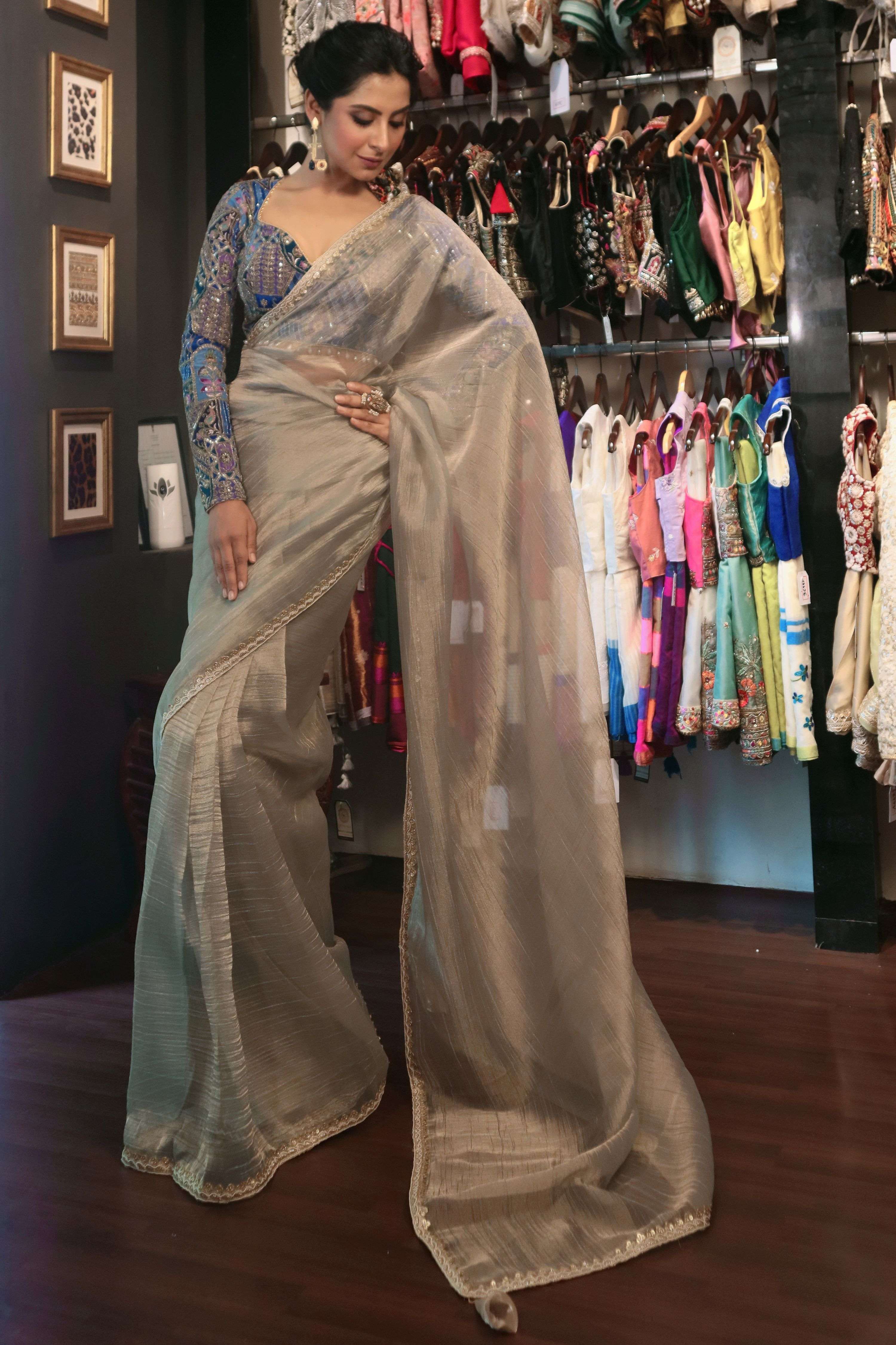 STARLING SHIMMER SAREE
