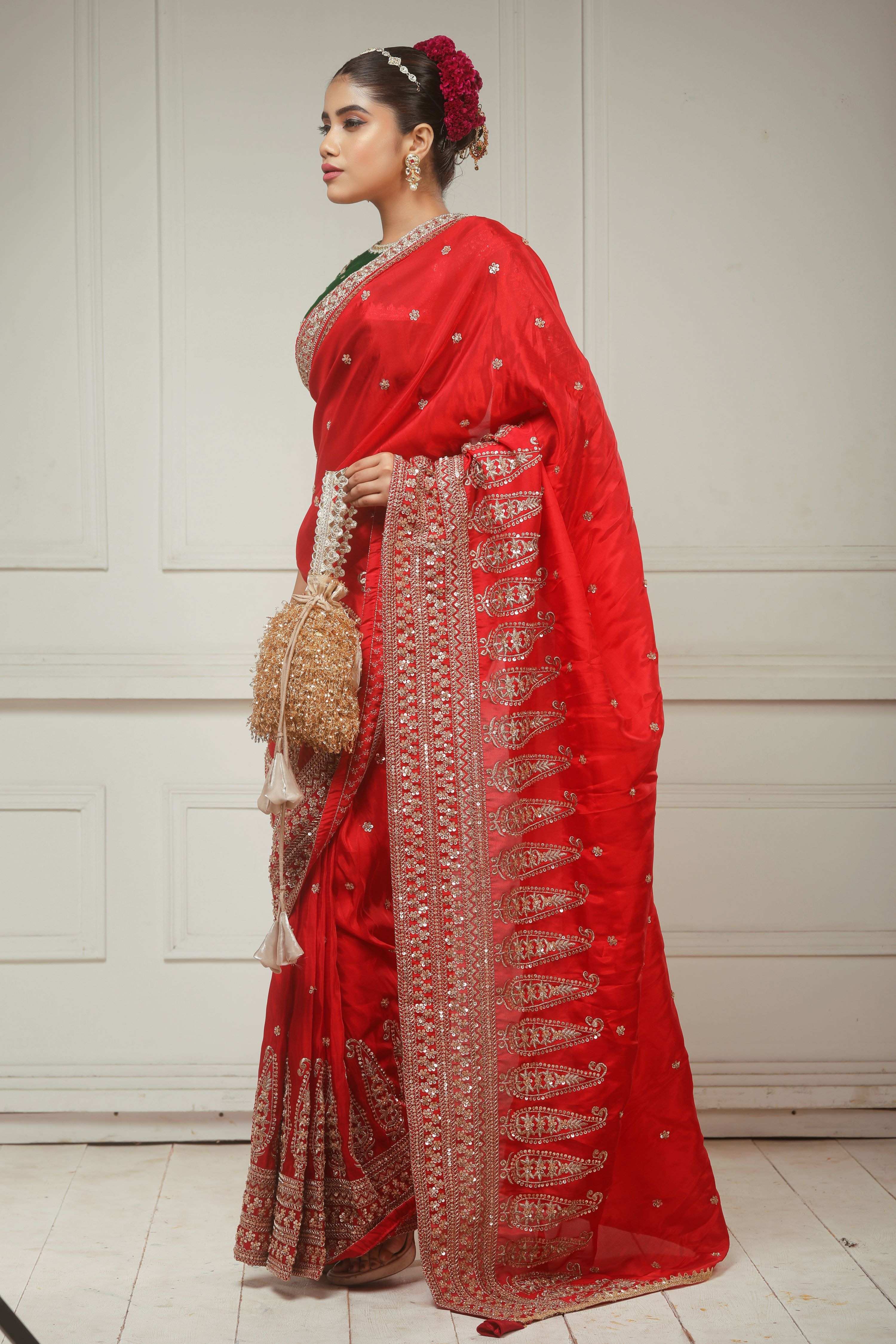 SCARLET LUXE SAREE